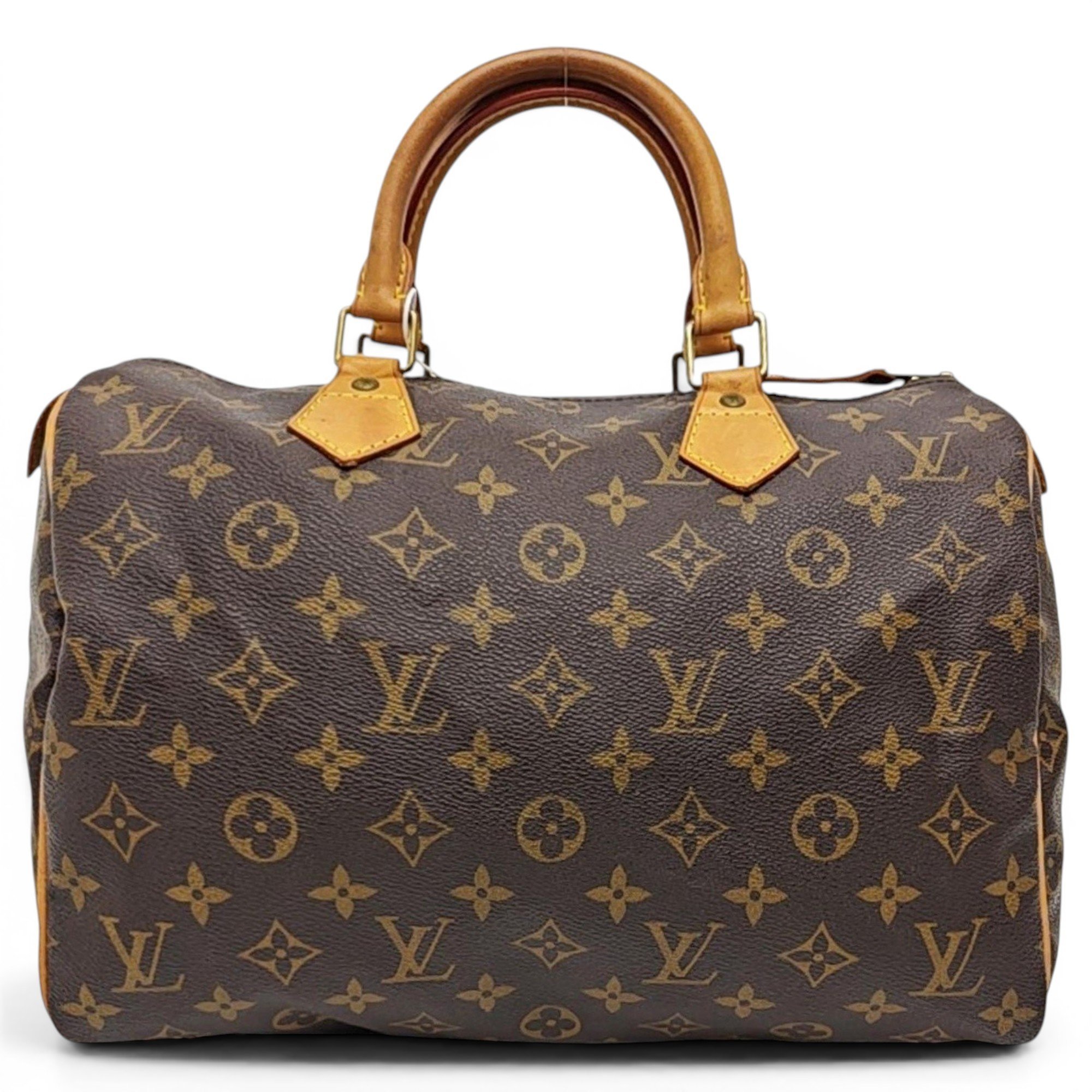 Nano Speedy / Mini HL leather handbag