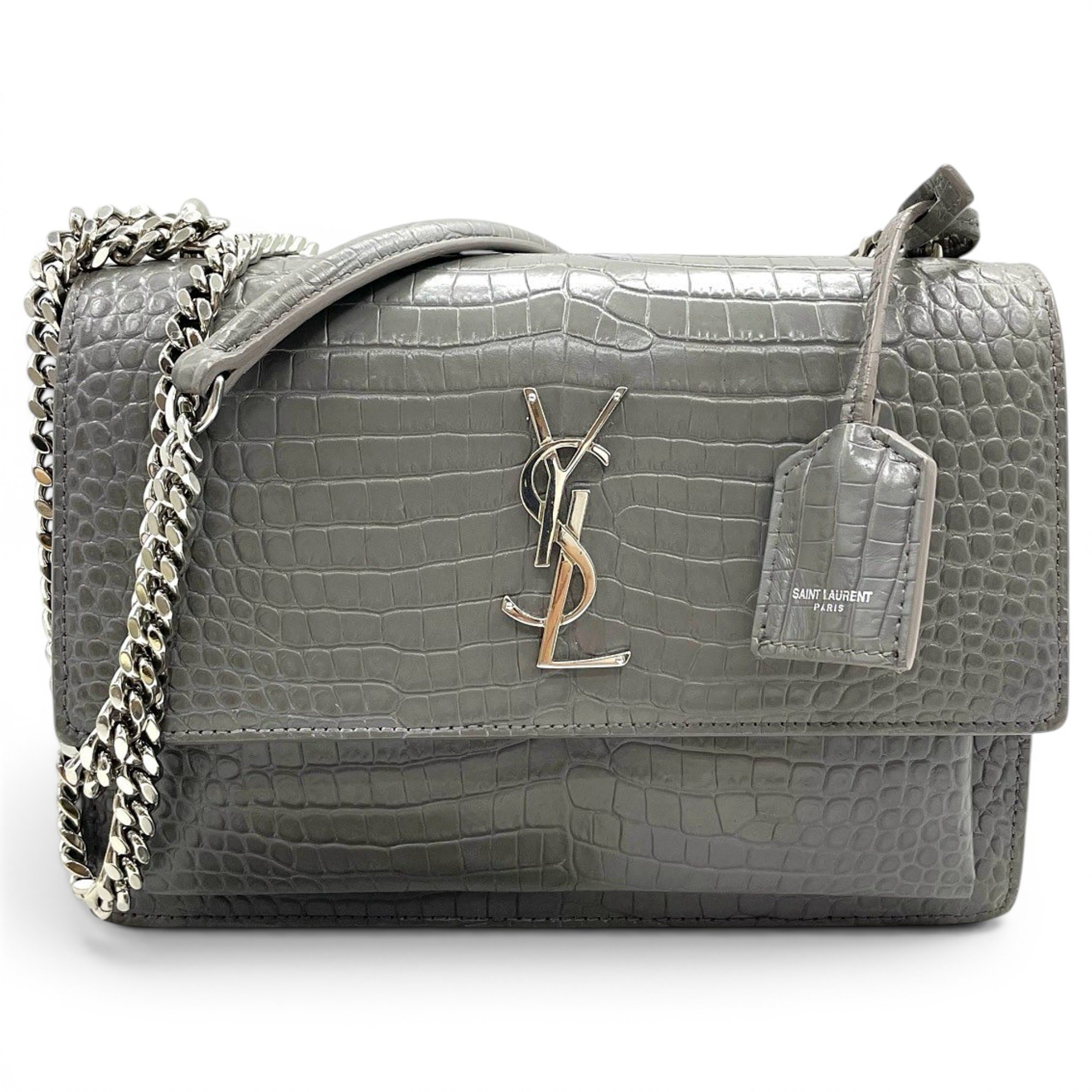 Sunset leather handbag