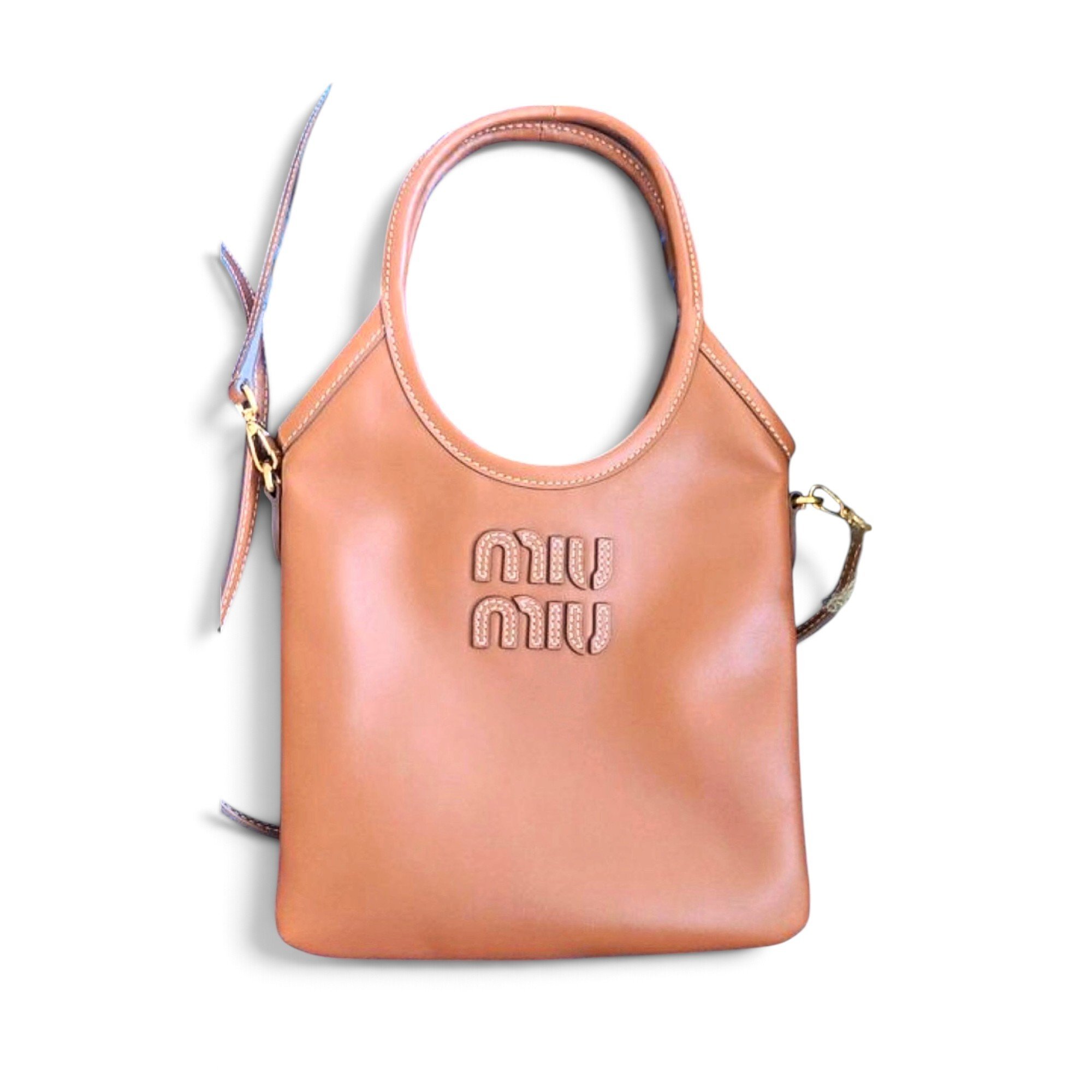 Leather tote