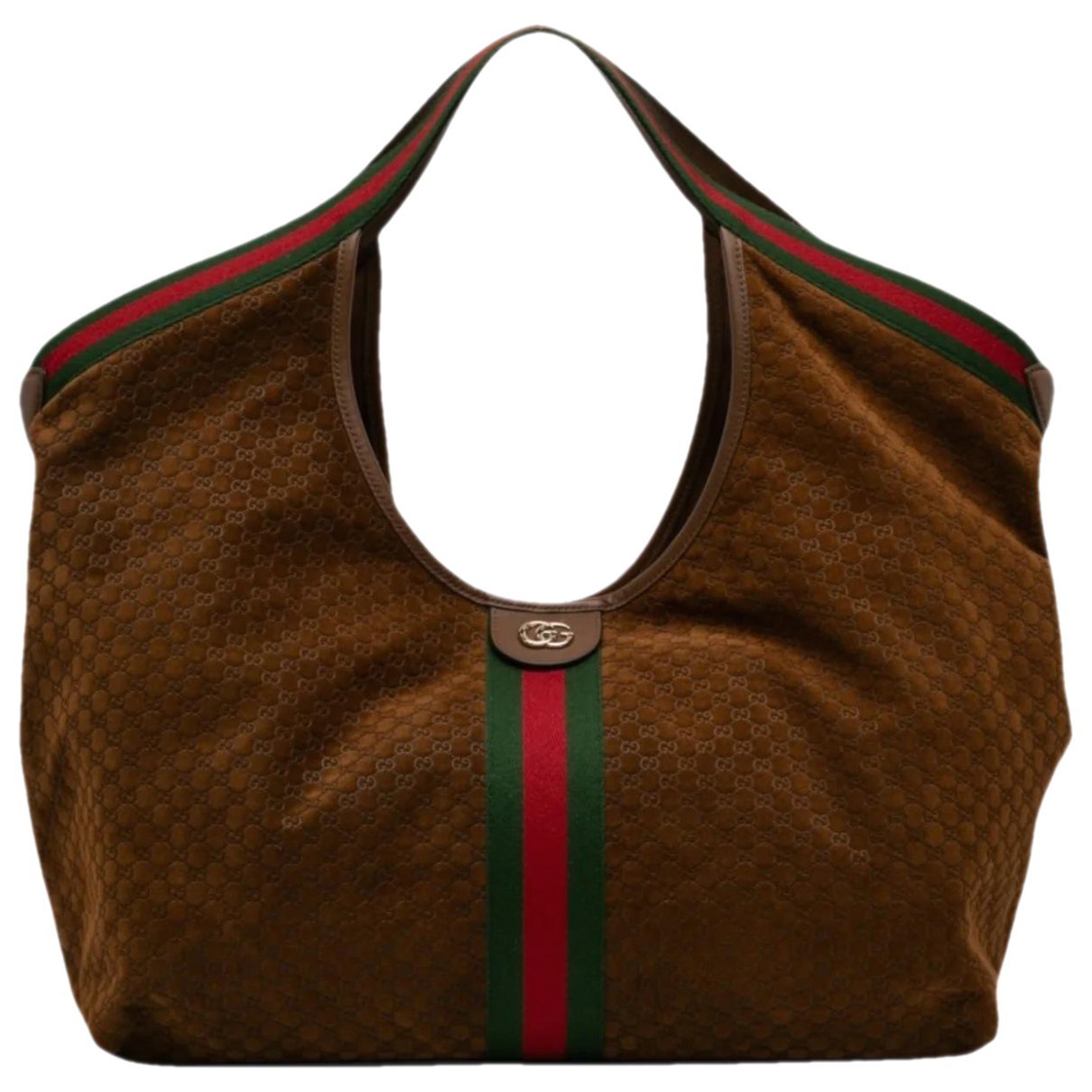 Gucci B leather tote