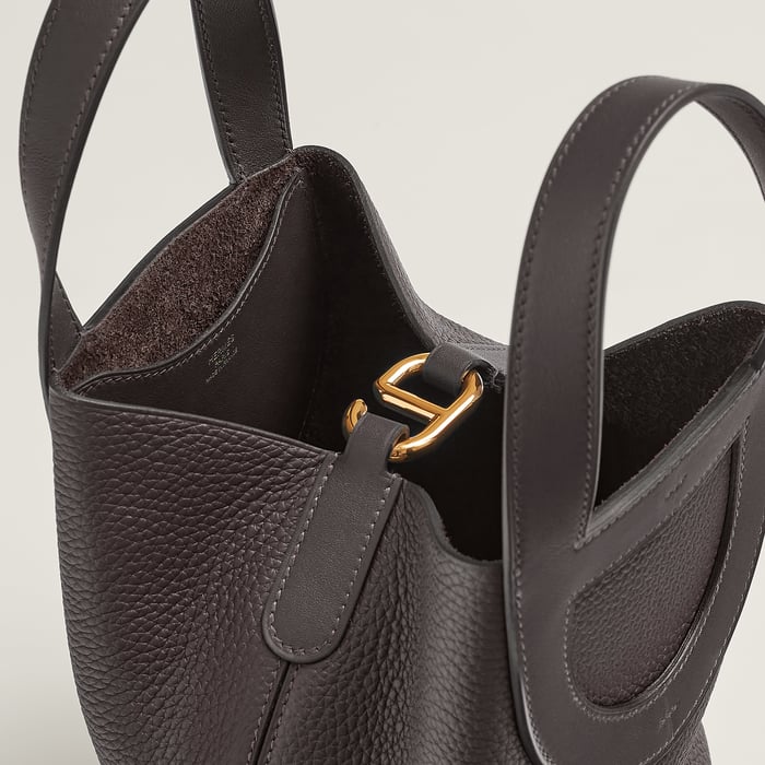Ébène Hermès In-the-loop 18 Bag