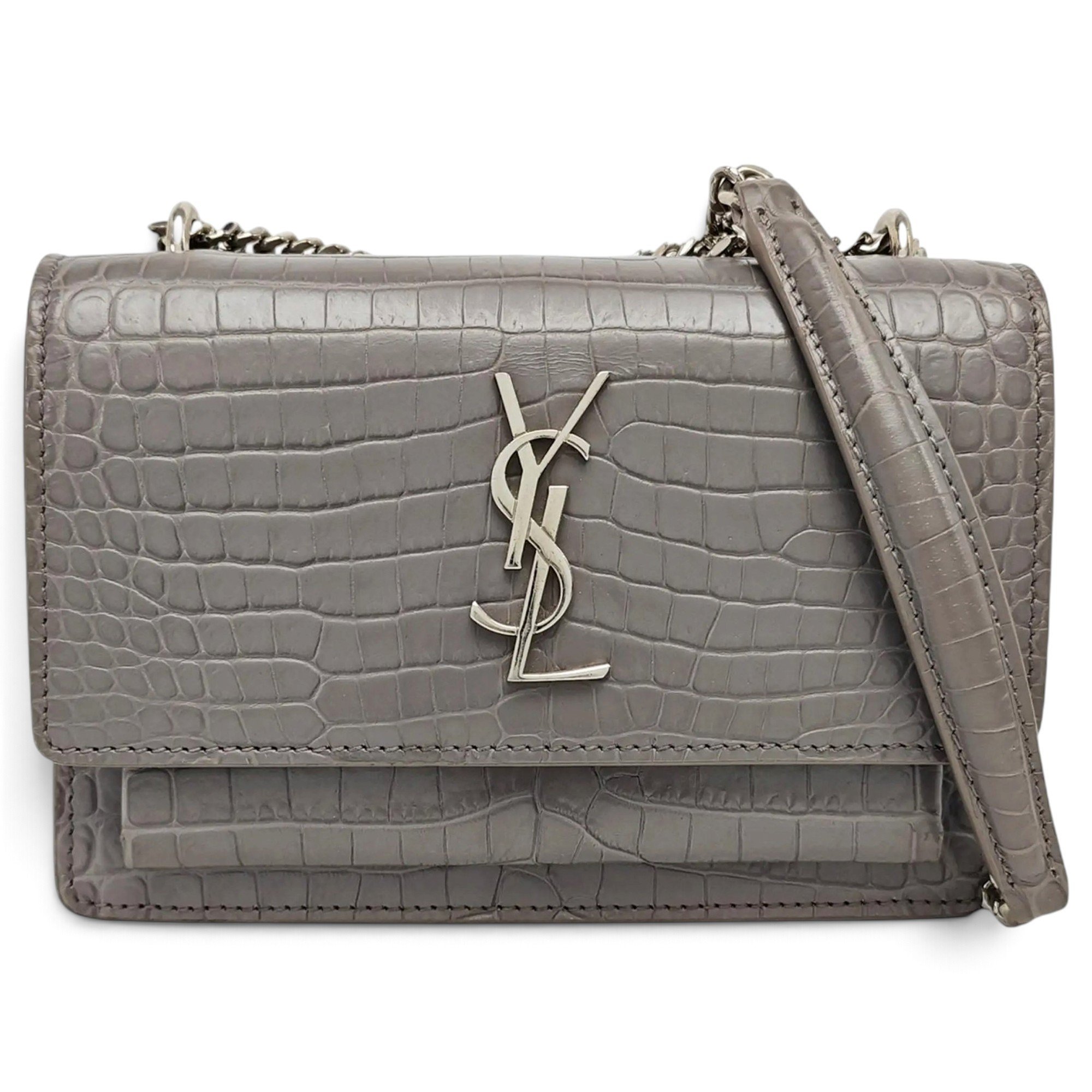 Sunset leather crossbody bag