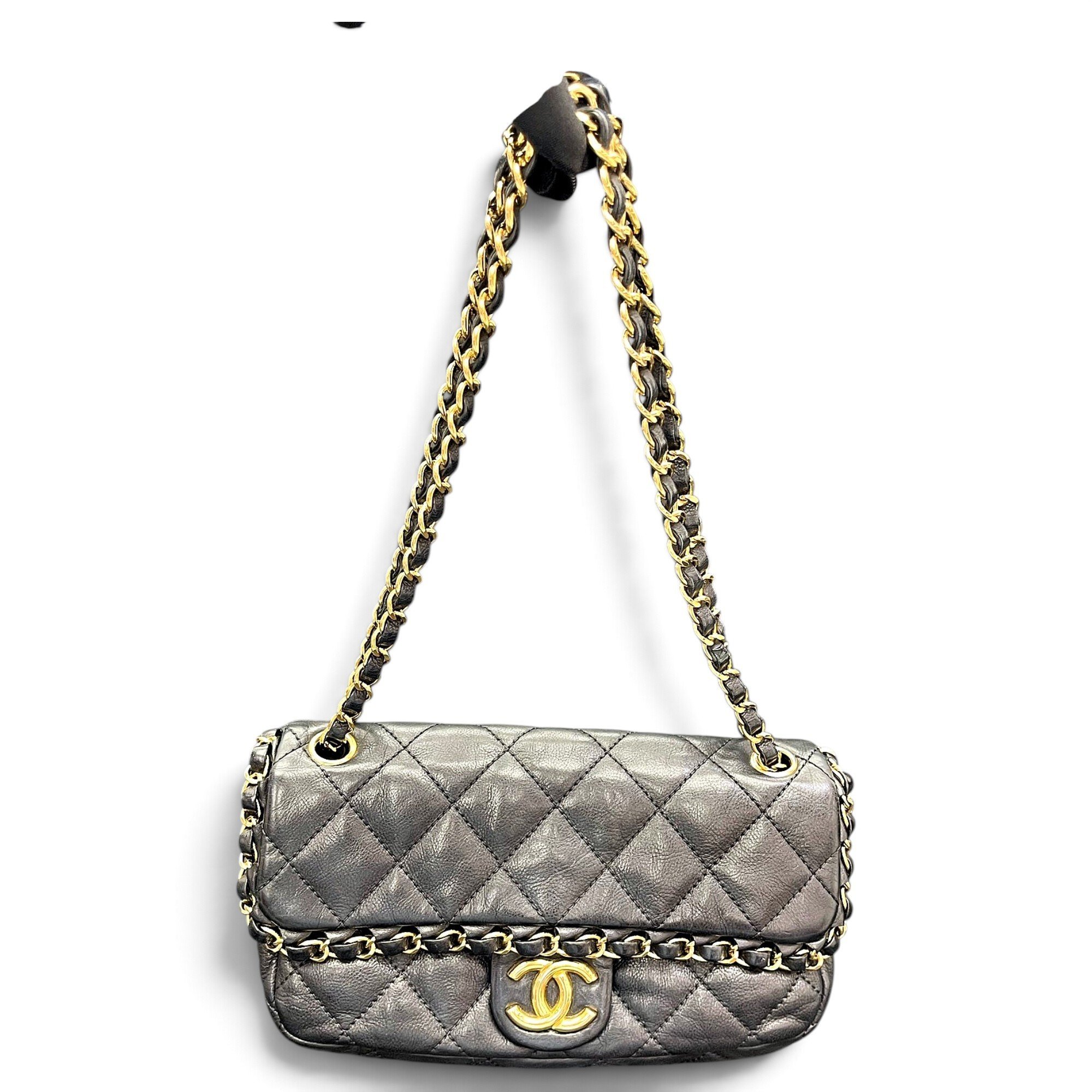 Leather crossbody bag