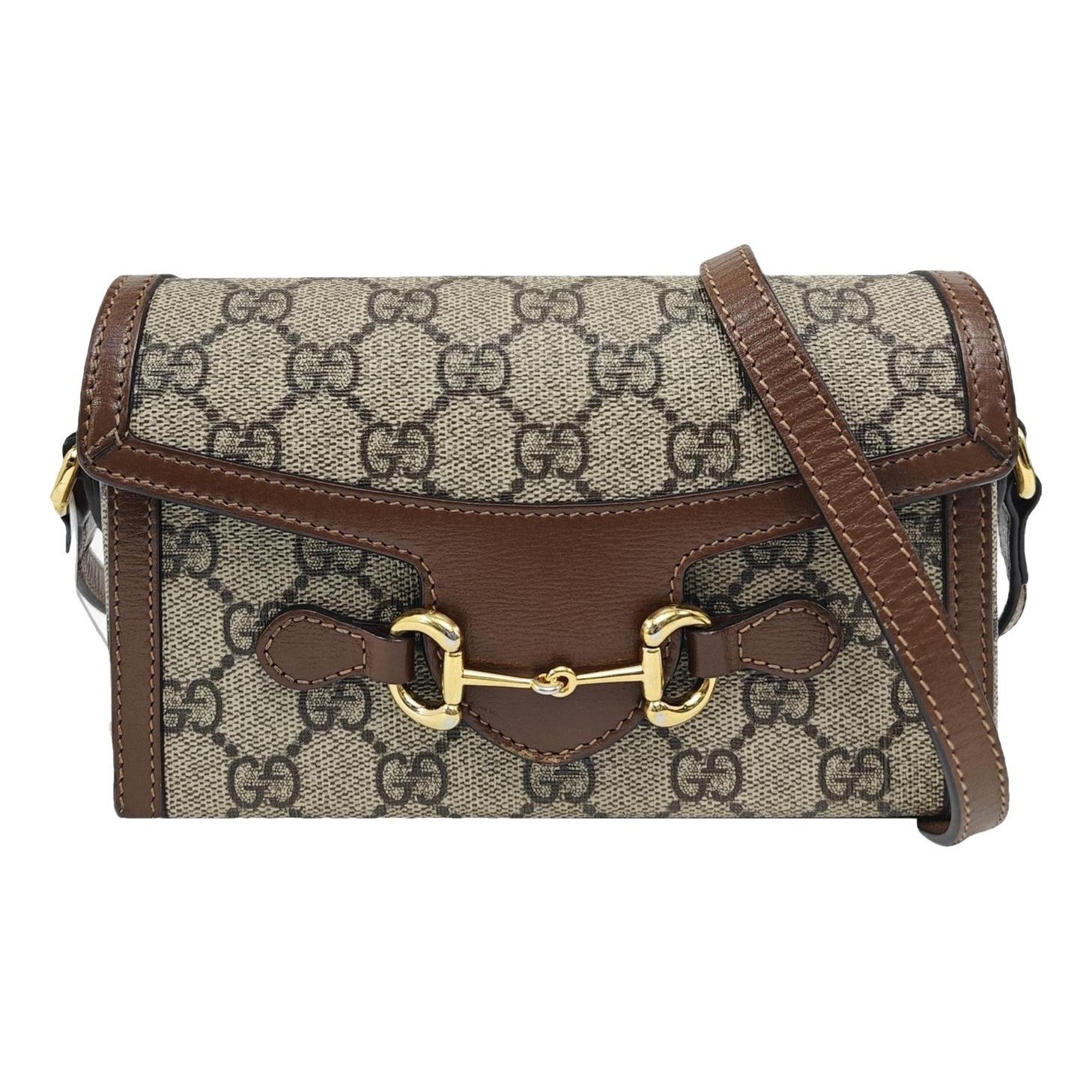 Handle Horsebit 1955 leather handbag