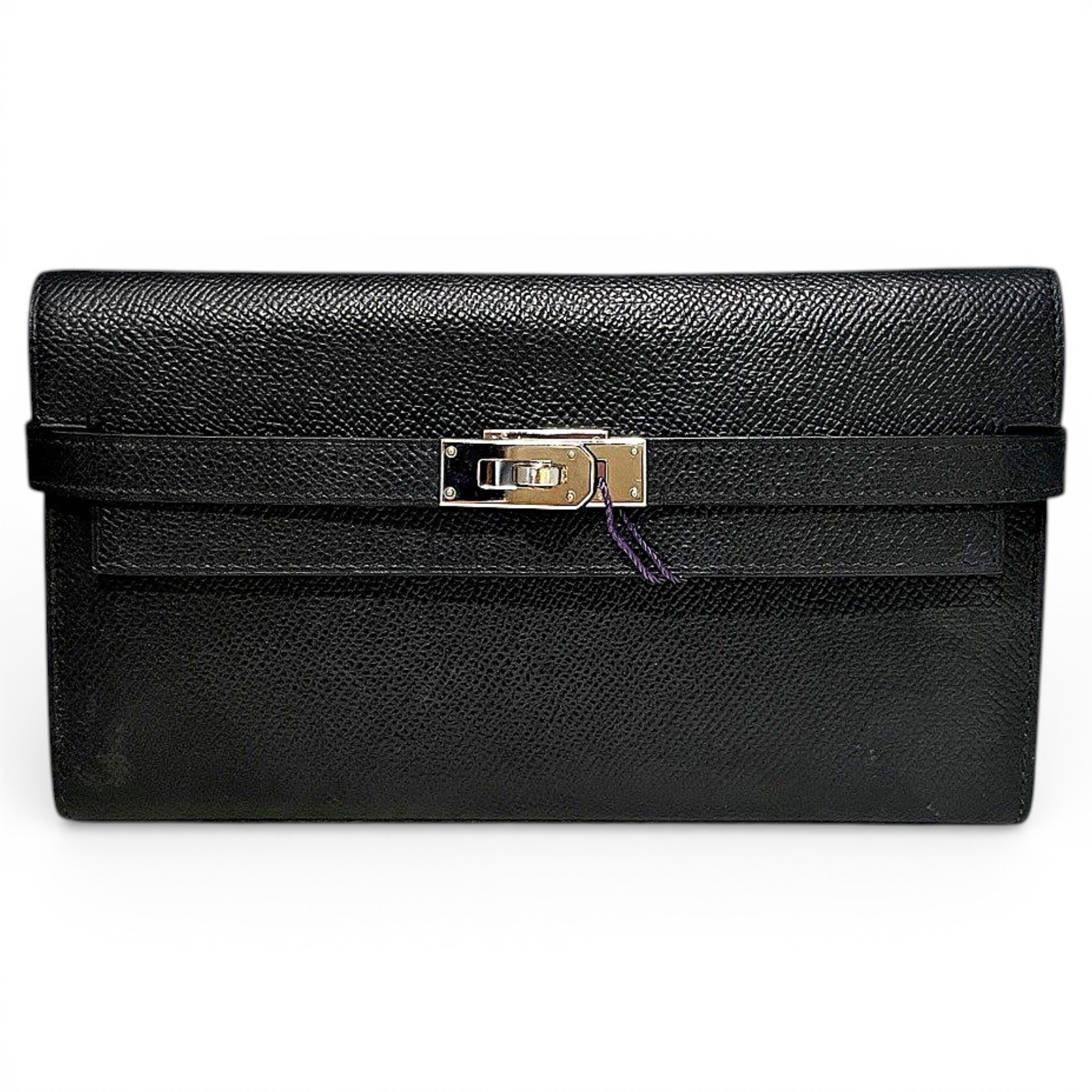 Kelly to go leather clutch bag