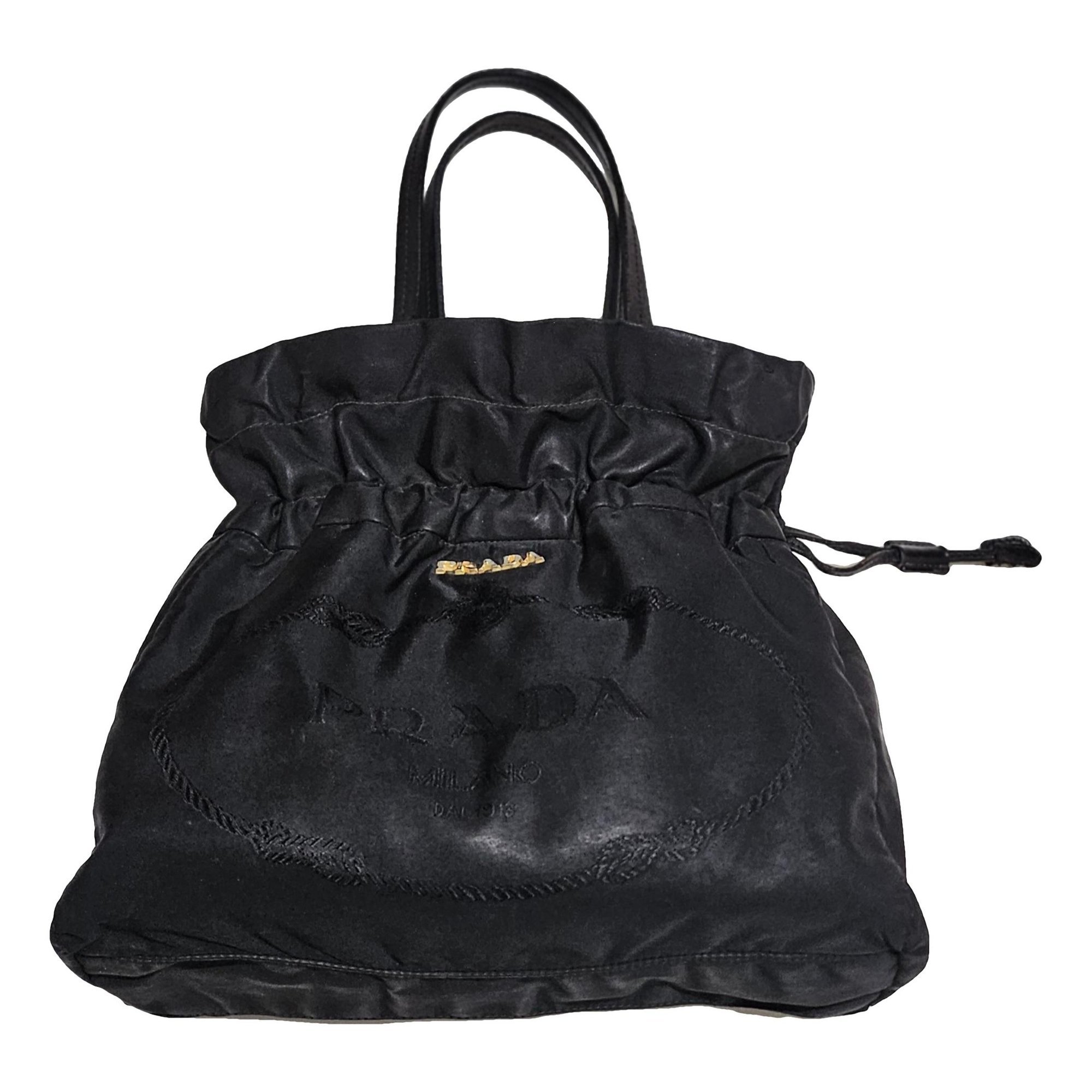 Re-edition cloth handbag