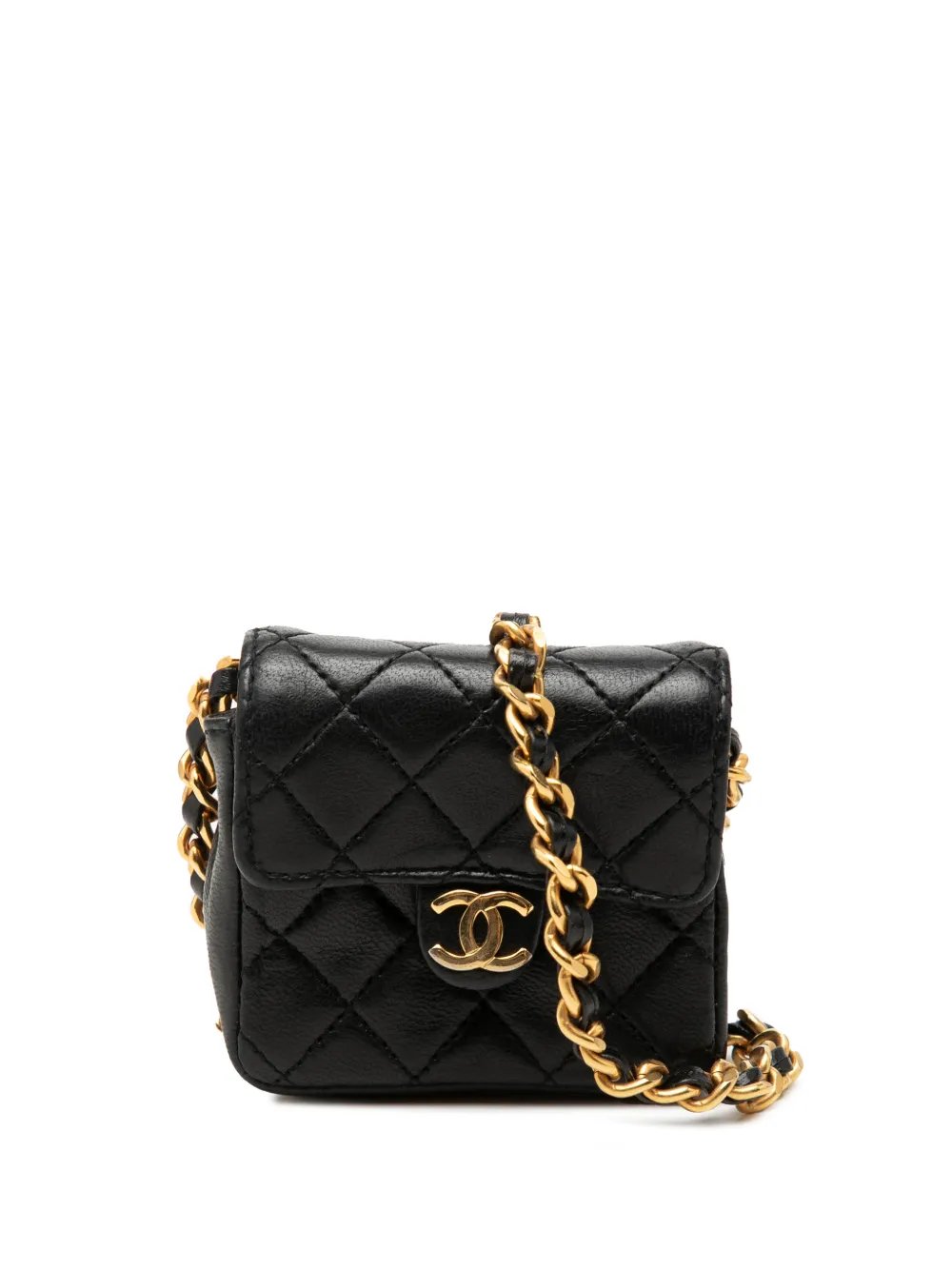 1989-1991 Micro Quilted Lambskin Single Flap crossbody bag