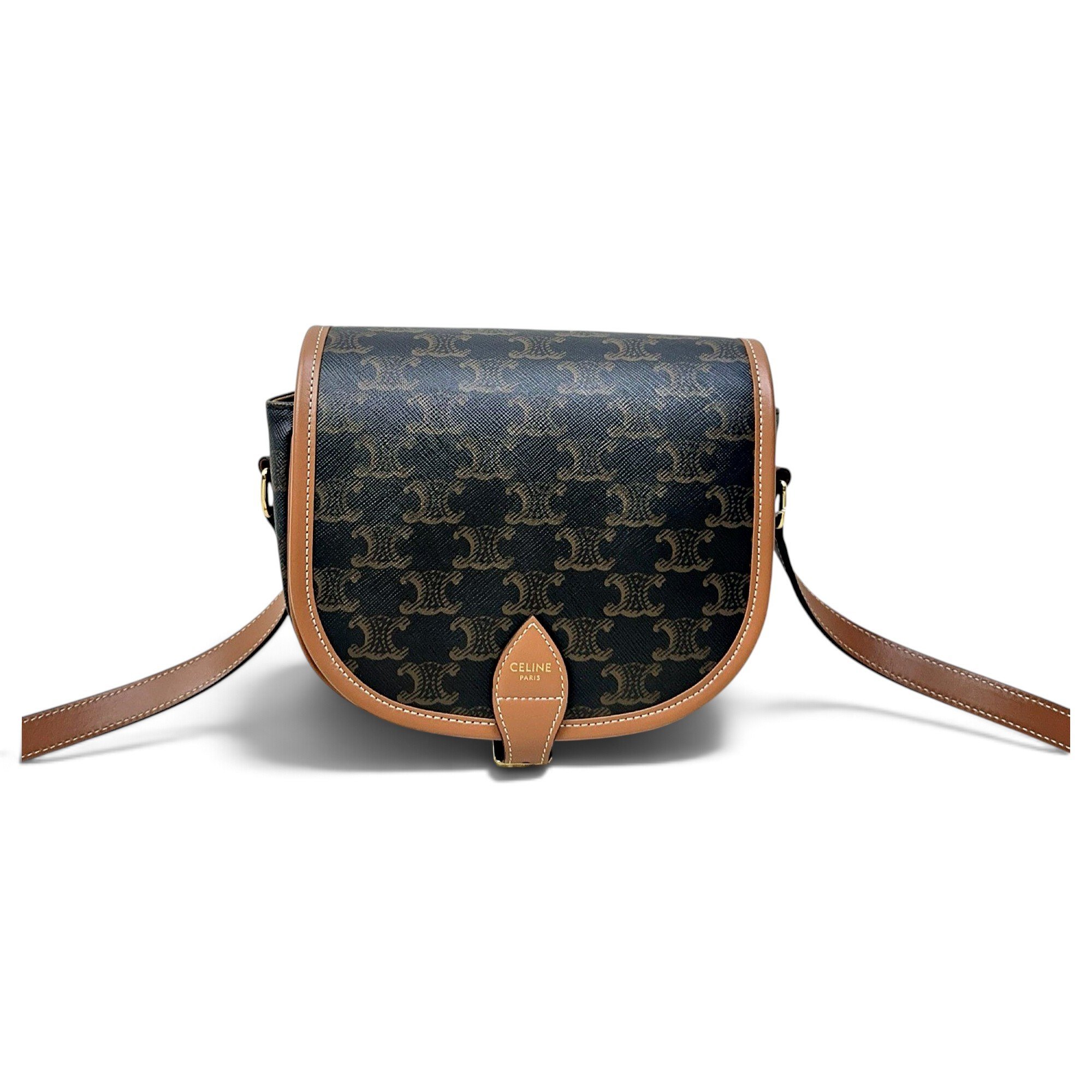 Folco leather crossbody bag