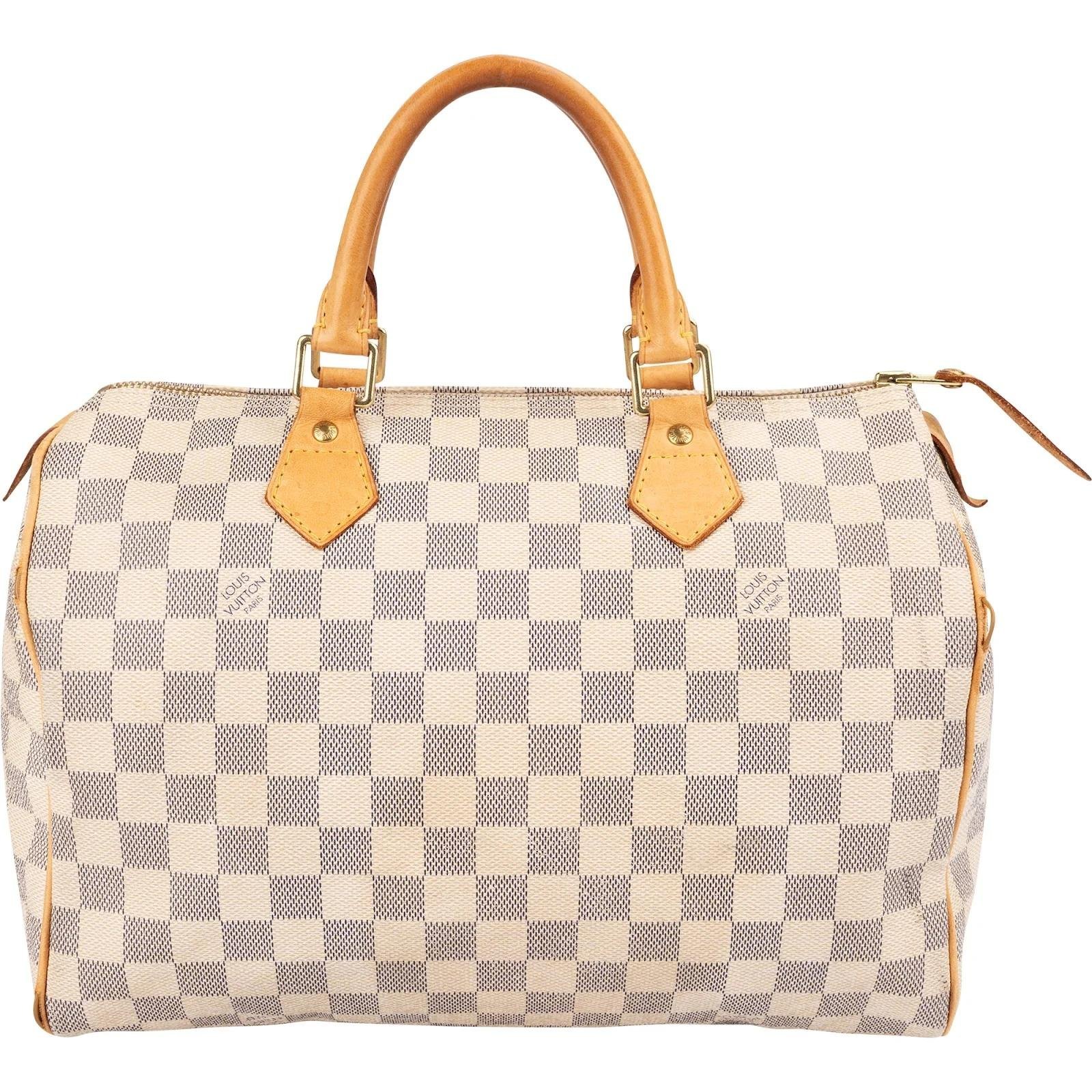 Speedy leather handbag