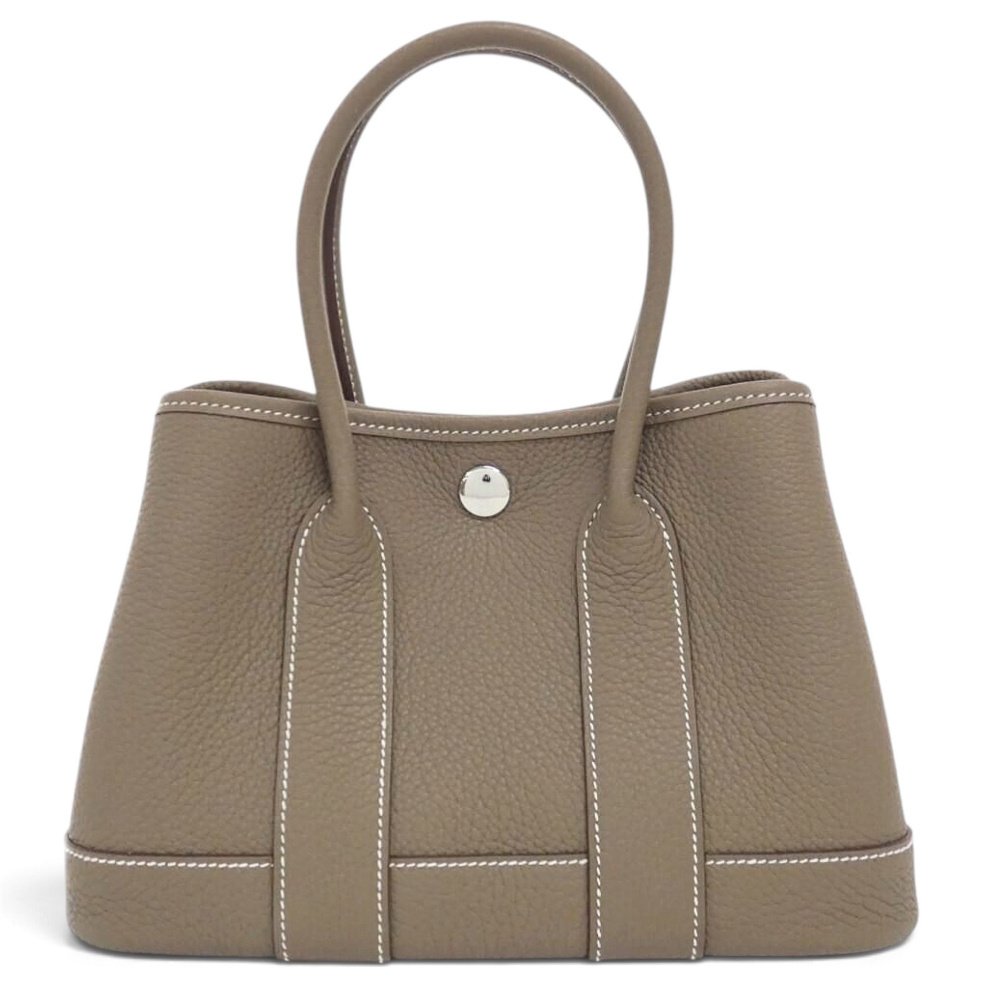 Garden File leather handbag