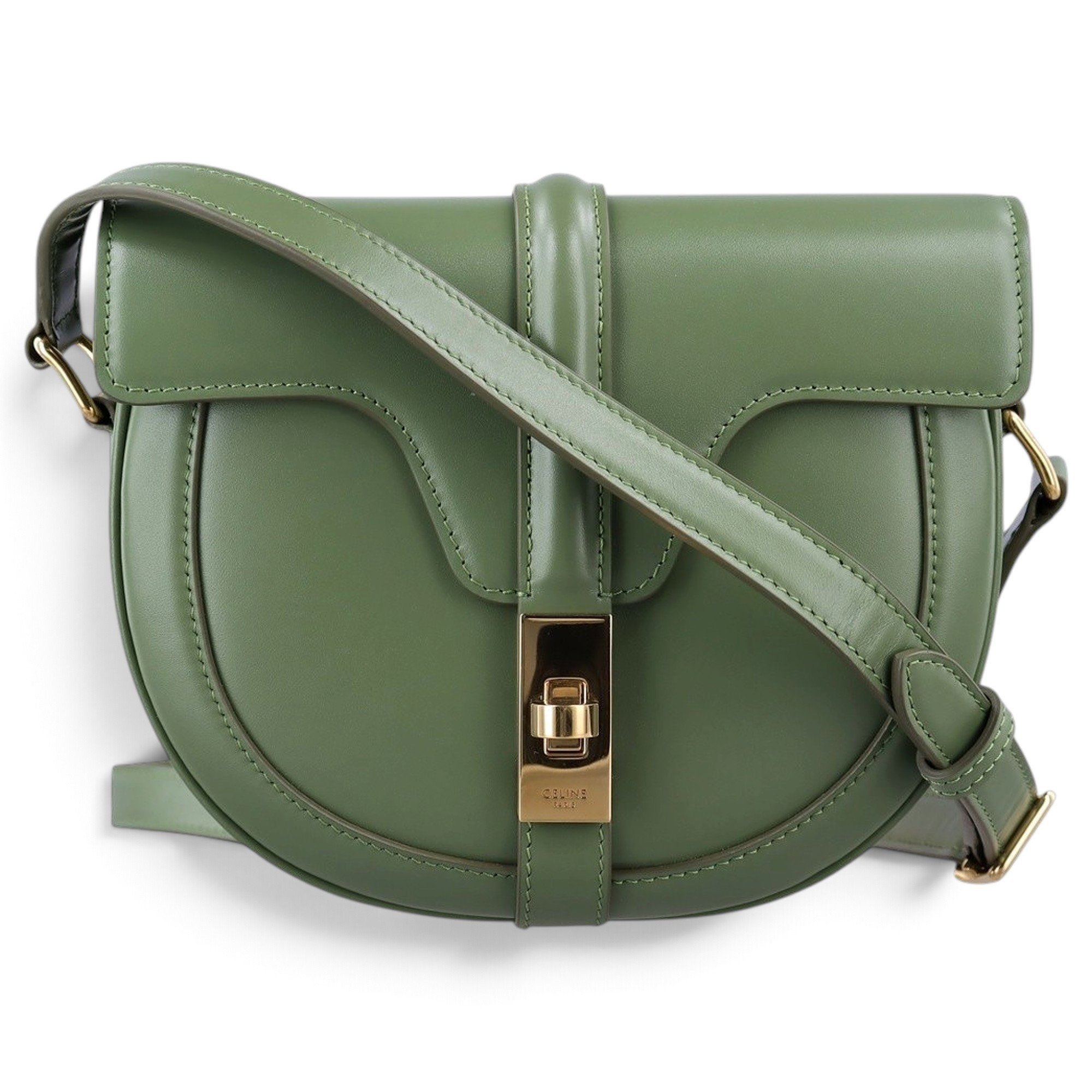 SAC 16 BESACE leather crossbody bag