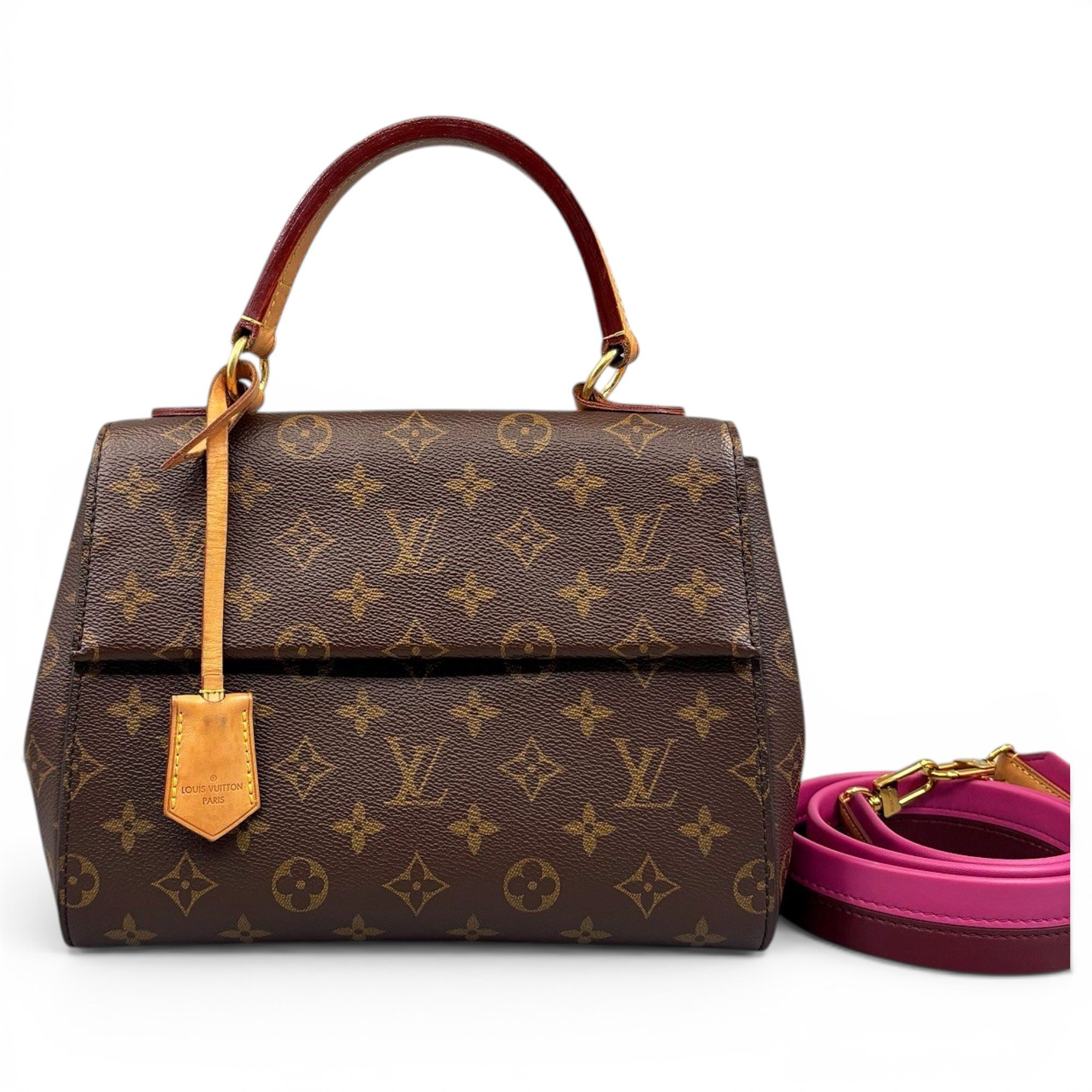 Cluny leather handbag