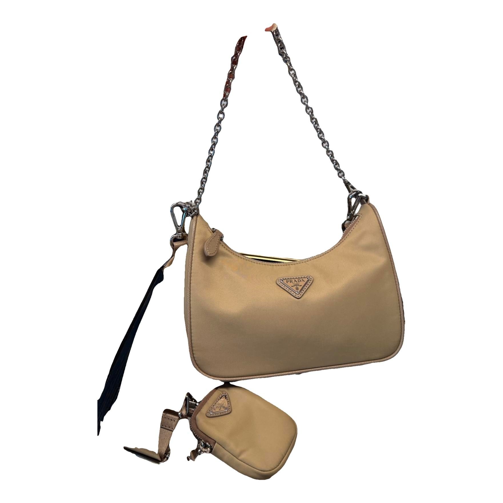 Re-edition cloth handbag