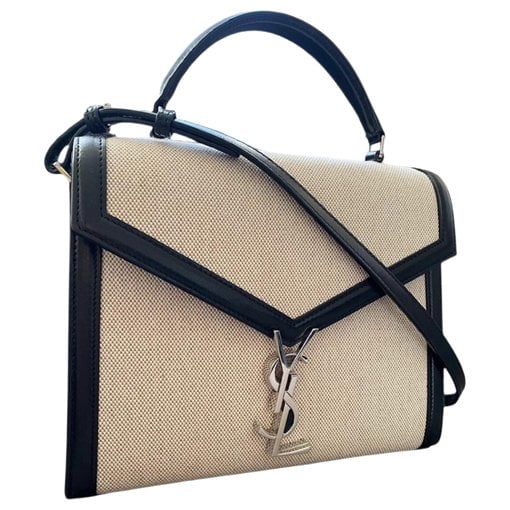 Cassandra Top Handle cloth crossbody bag