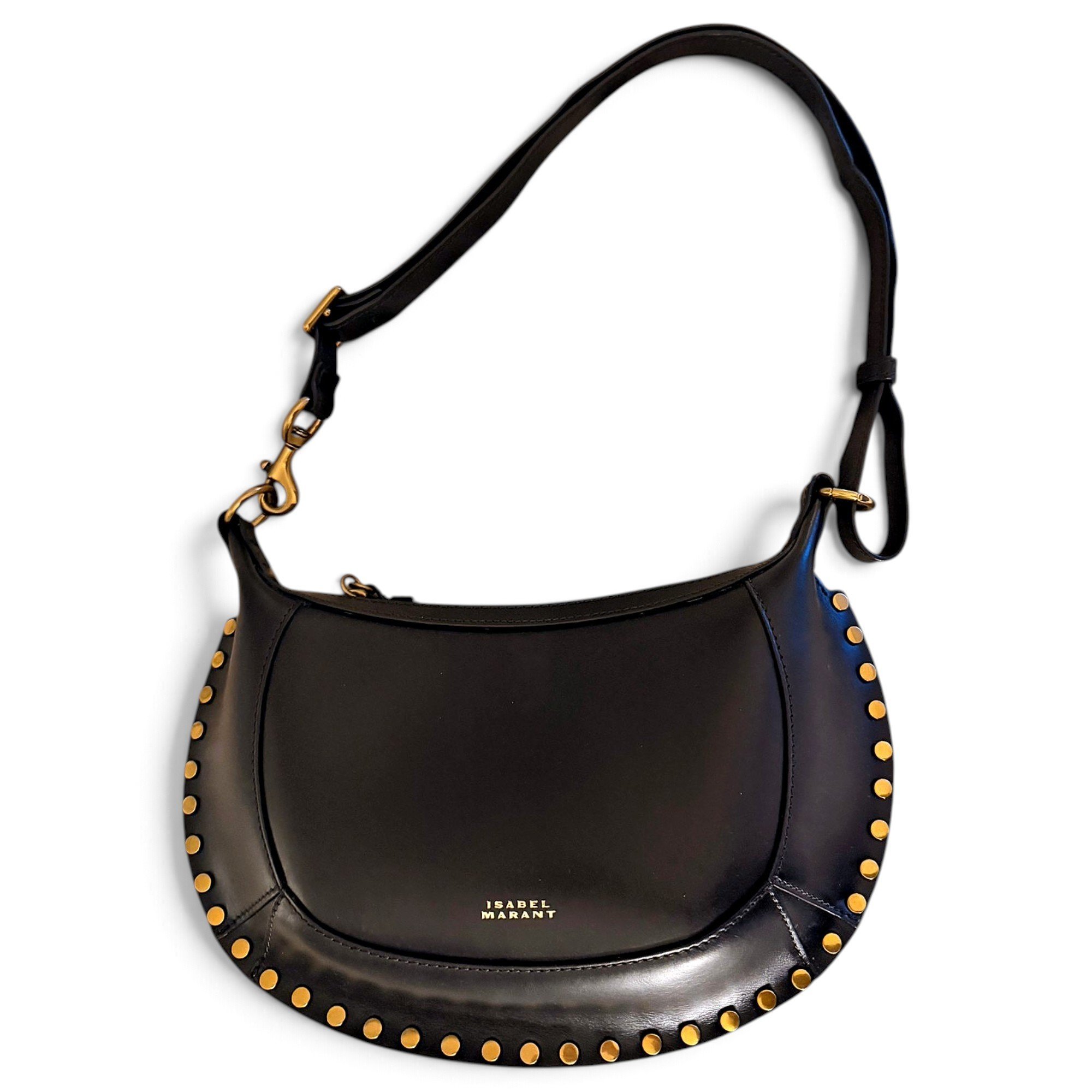 Oskan Moon leather handbag