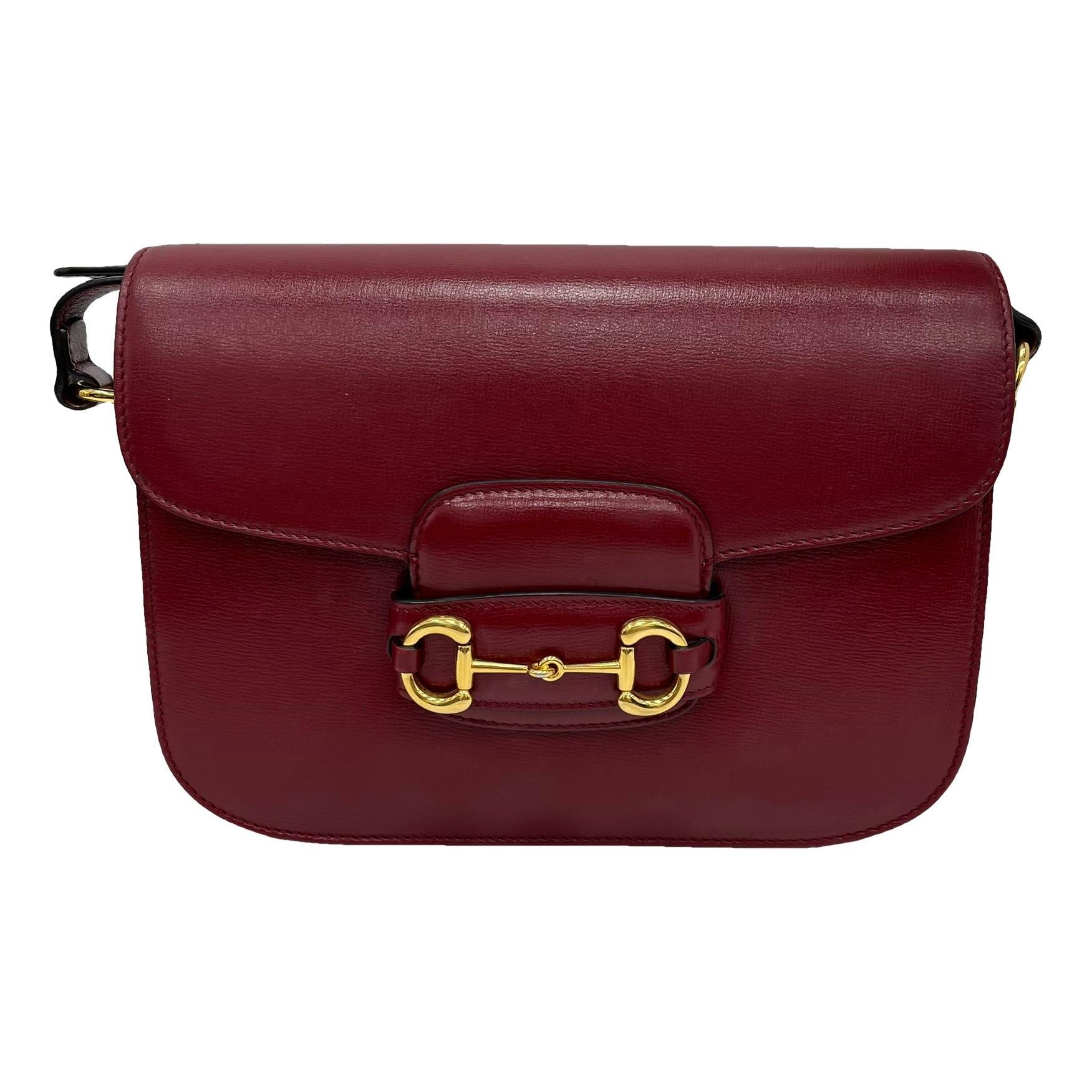 Horsebit 1955 leather handbag
