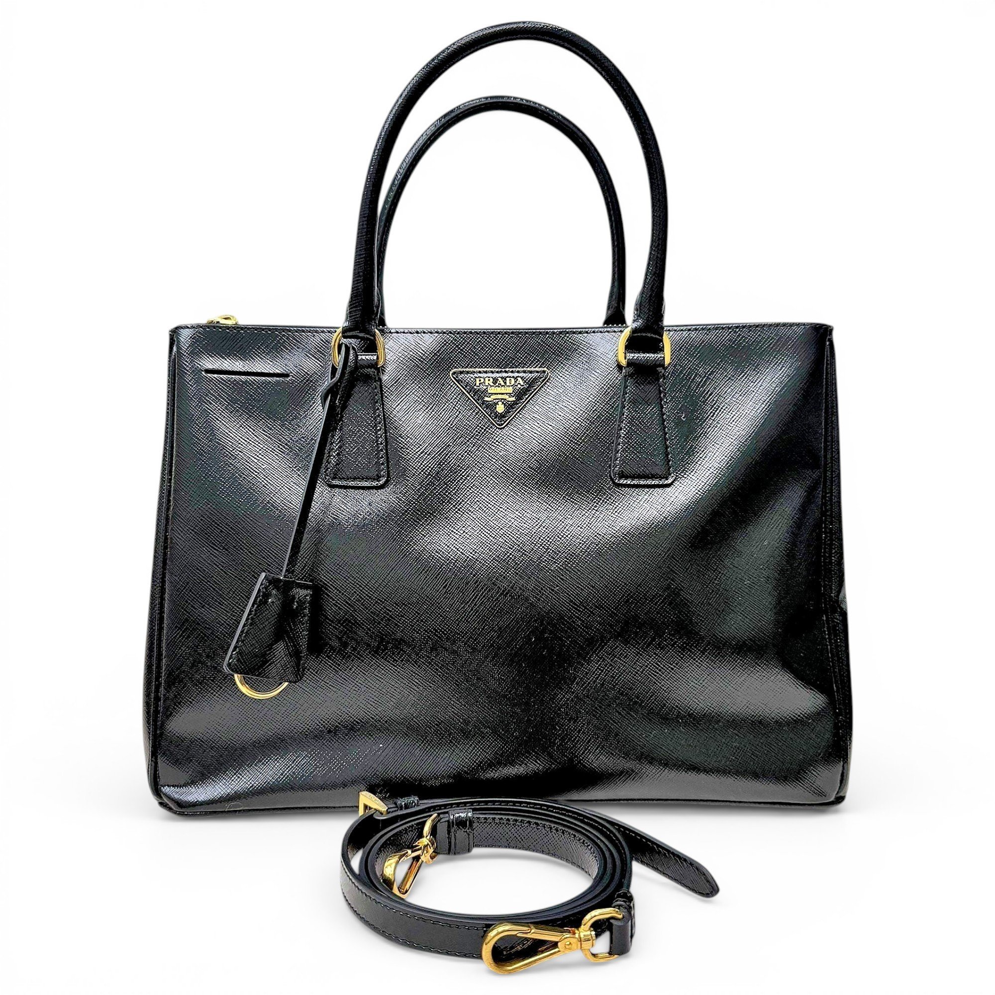 Galleria leather handbag