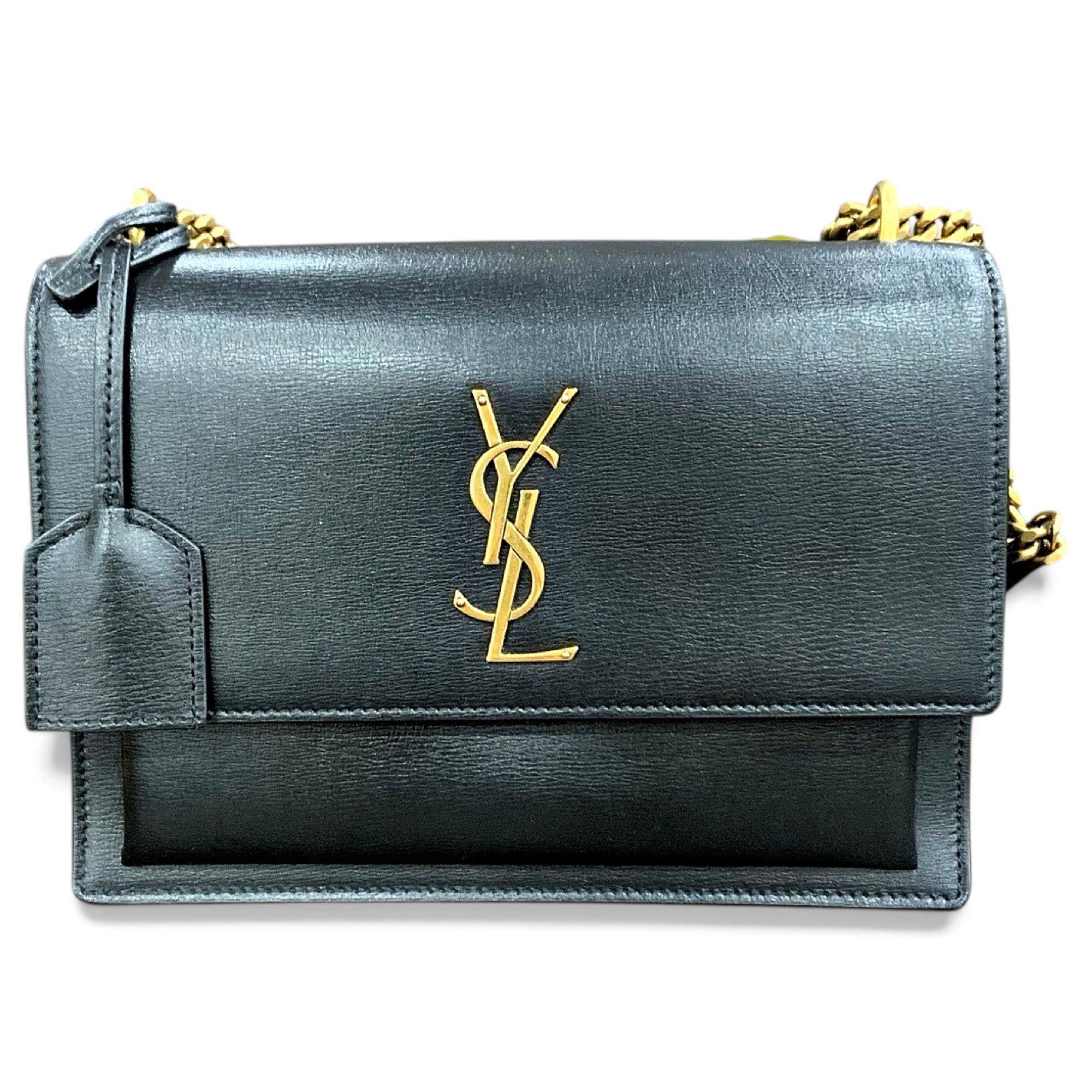 Sunset leather handbag