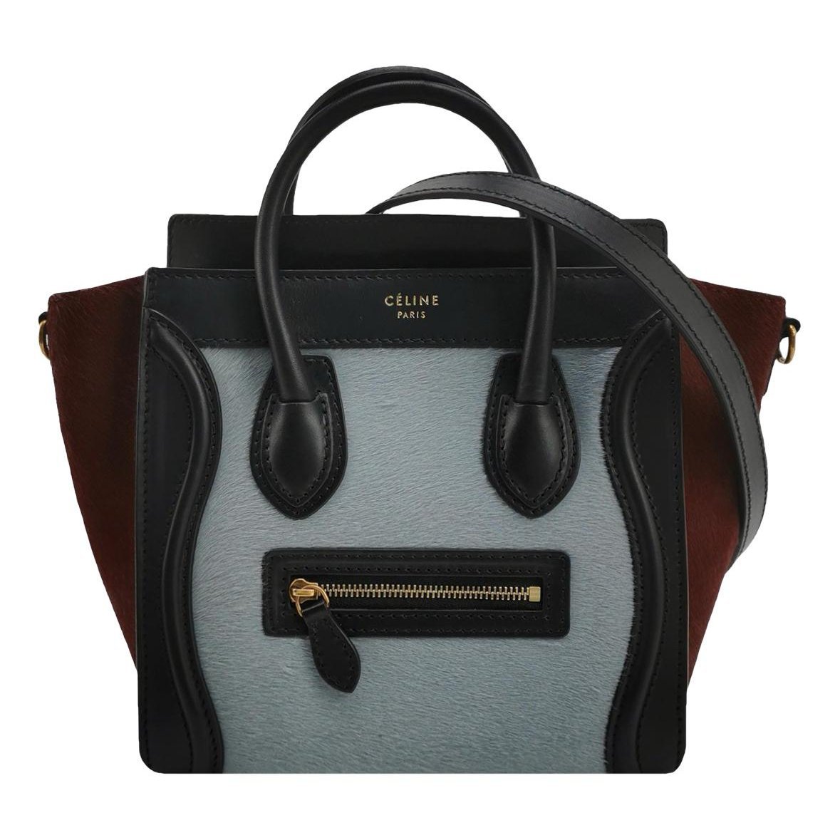Luggage leather handbag