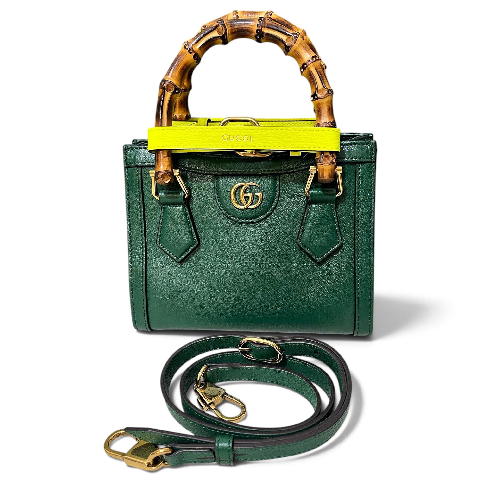 Diana Bamboo leather tote
