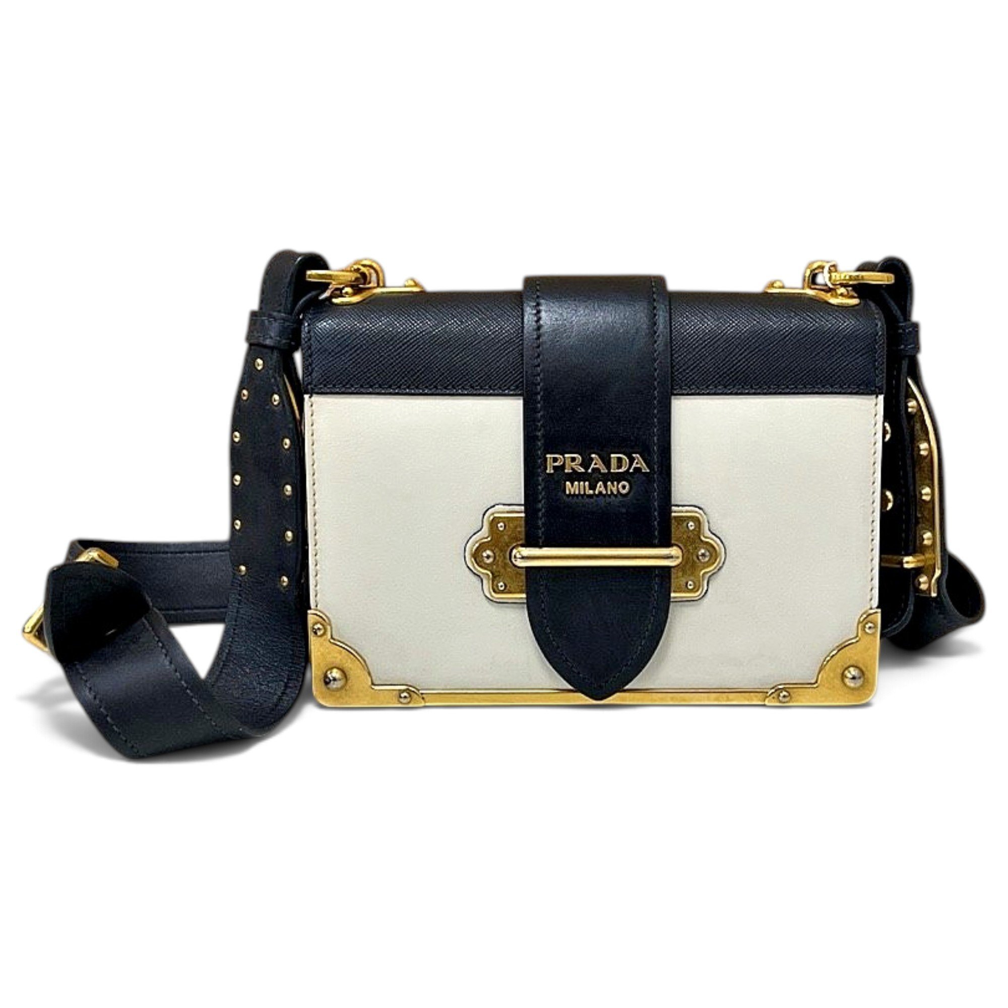 Cahier leather crossbody bag