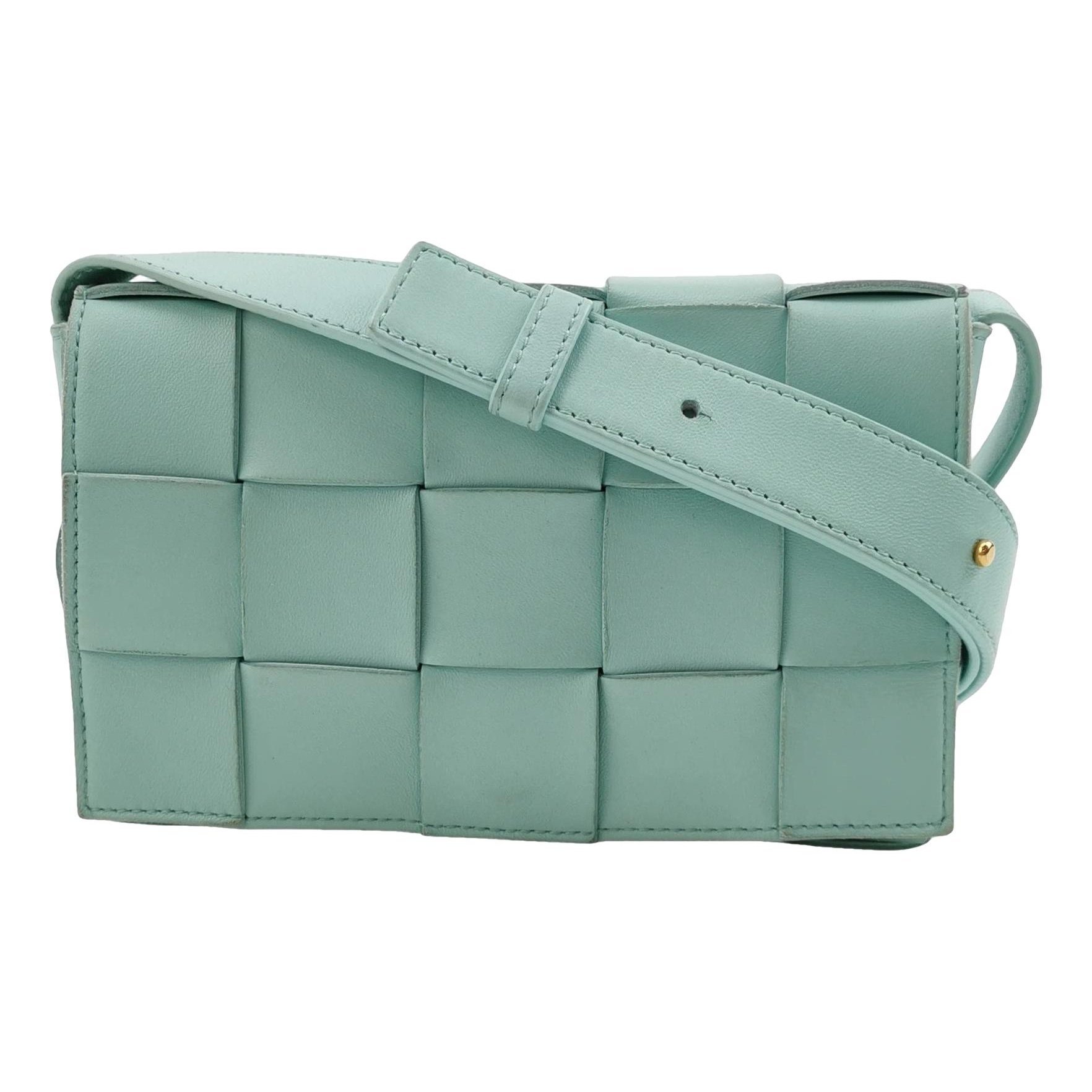 Brick Cassette leather handbag