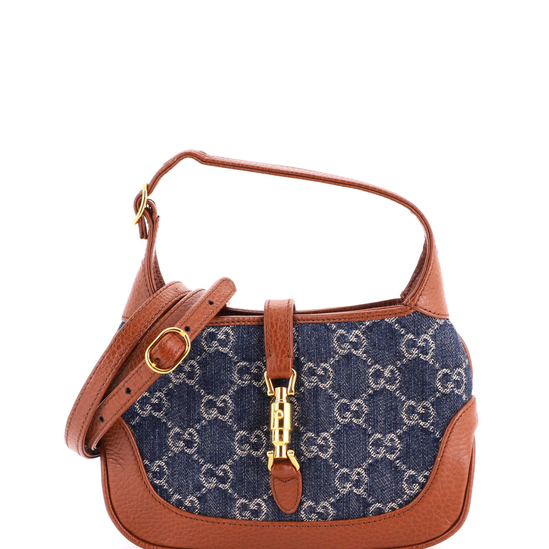 Jackie 1961 Hobo GG Denim Mini
