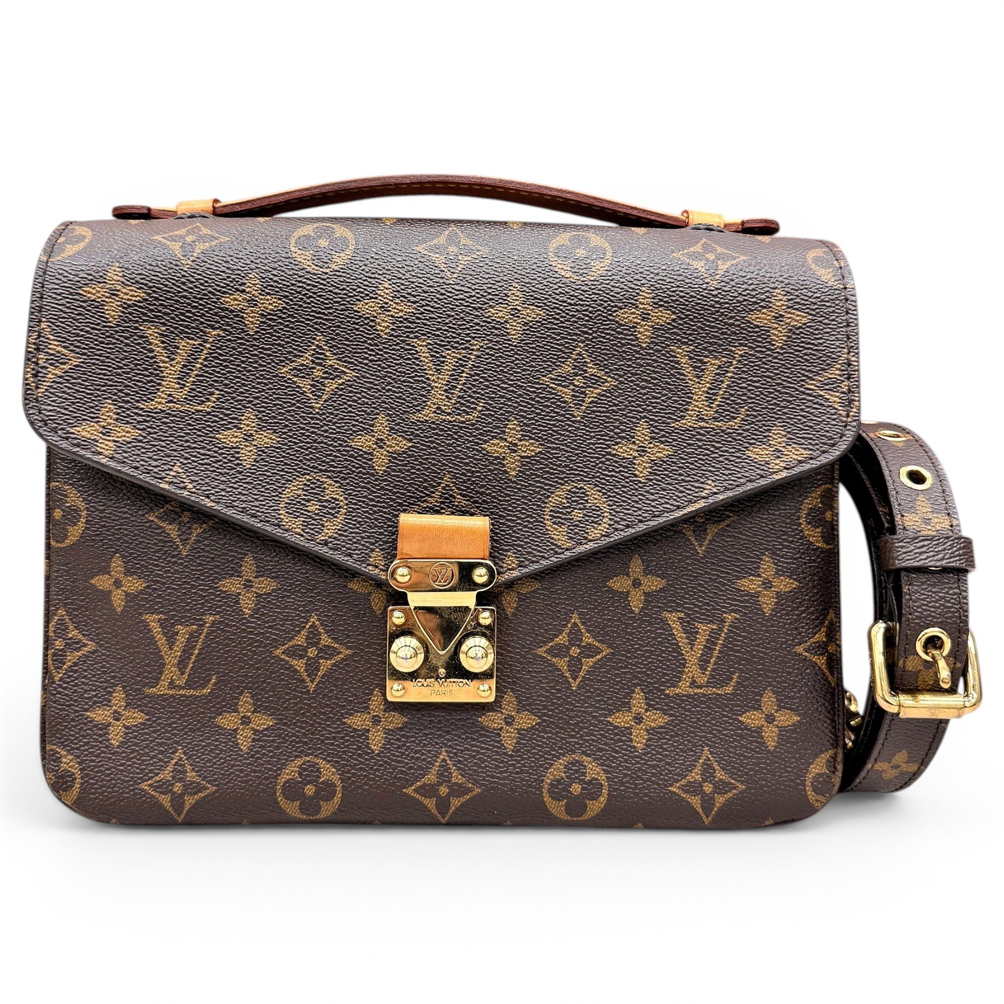 Metis leather handbag