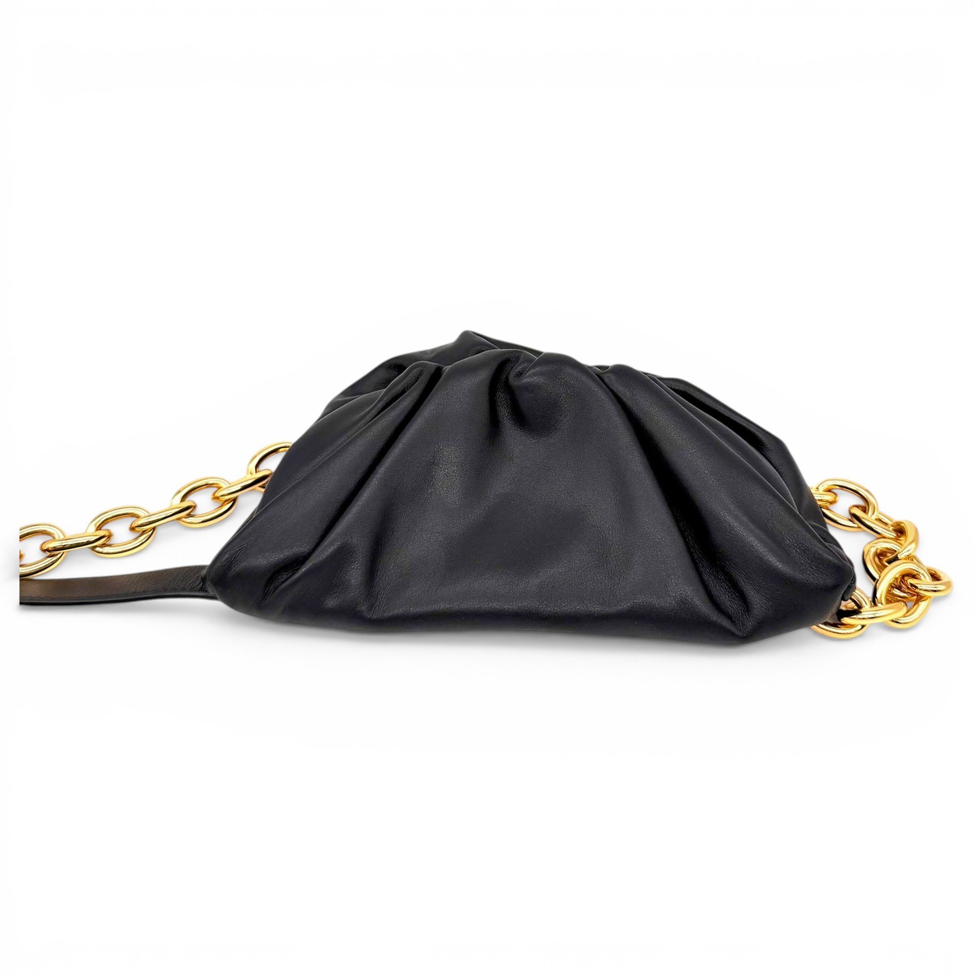 Chain Pouch leather handbag