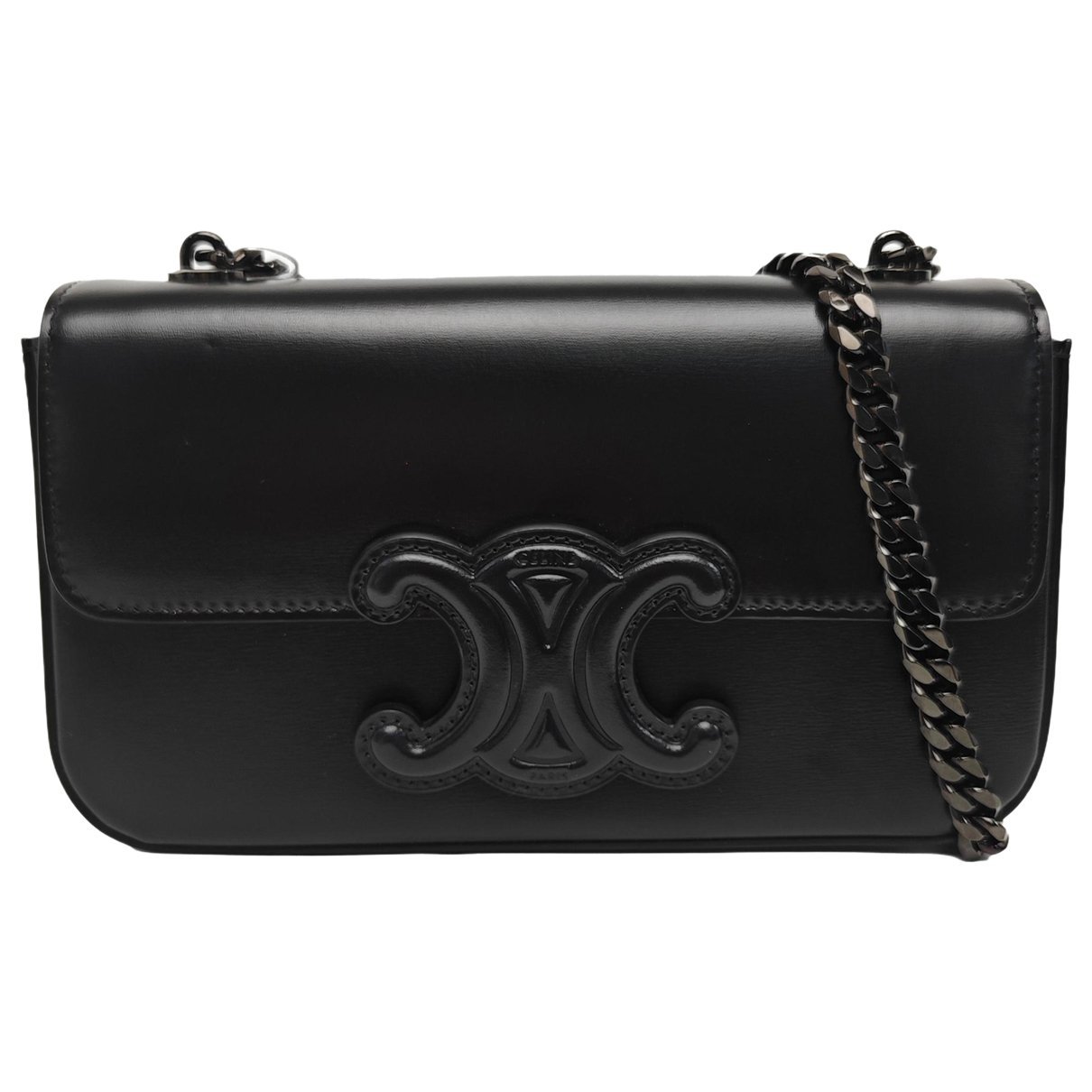 Celine Triomphe leather handbag