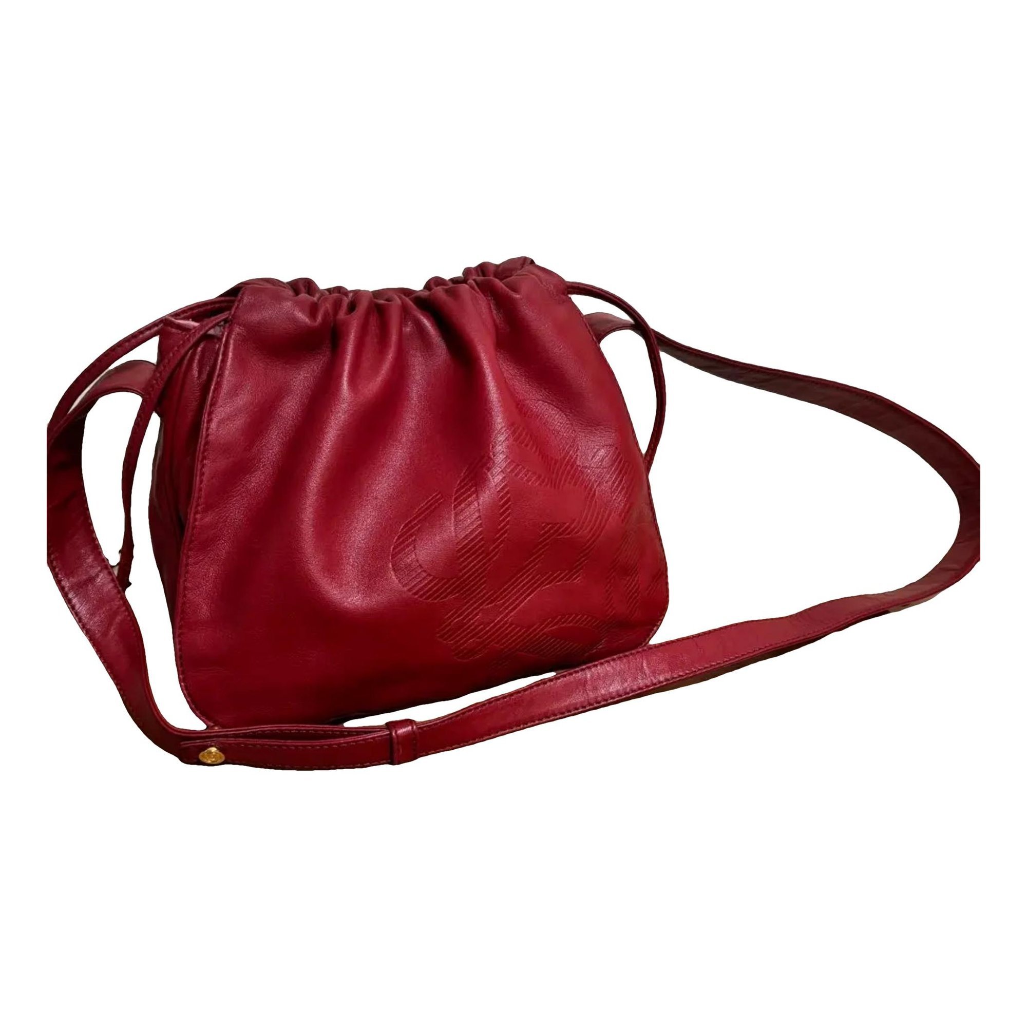 Flamenco leather handbag