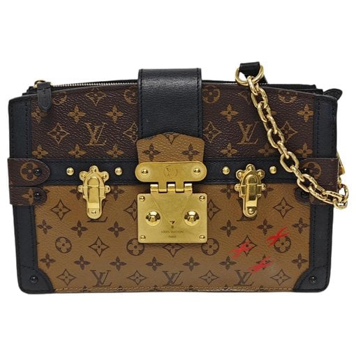 City Trunk leather crossbody bag