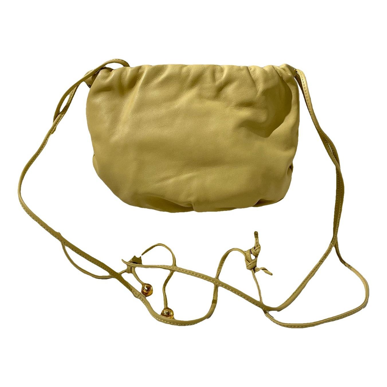 Pouch leather crossbody bag