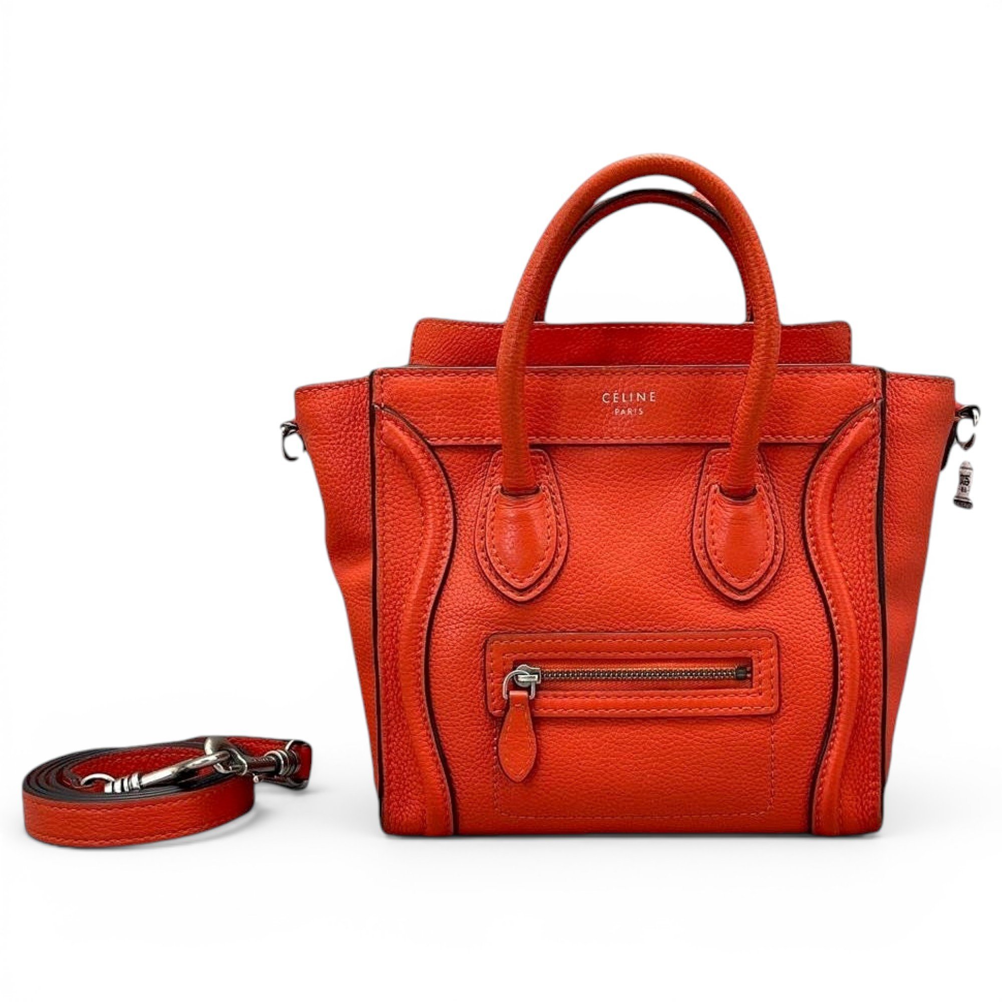 Nano Luggage leather handbag