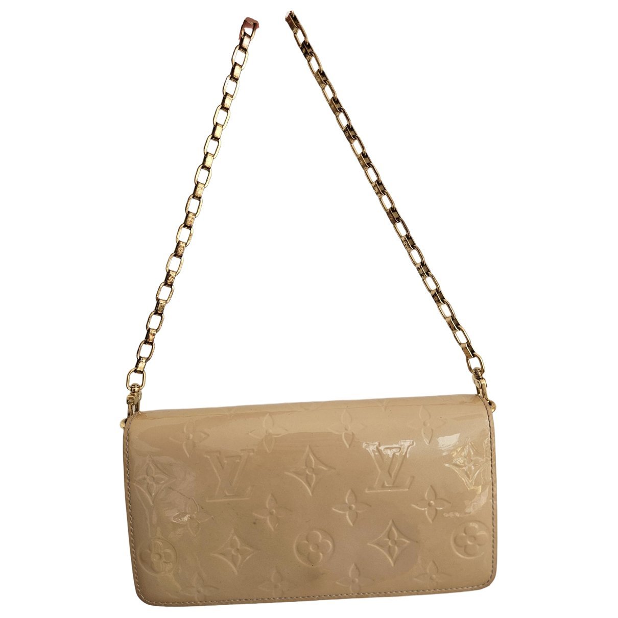 Patent leather handbag