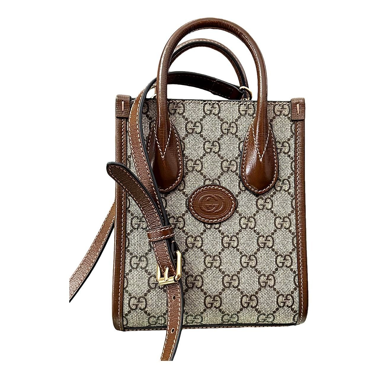Leather crossbody bag