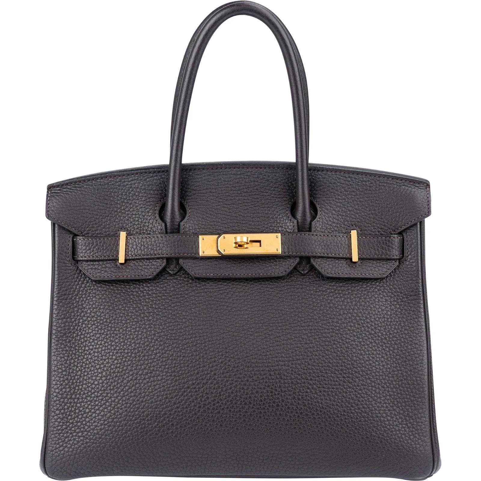 Birkin 30 leather handbag