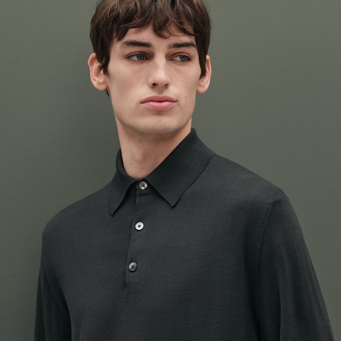 Vert Chrome "Detail H" Polo Shirt