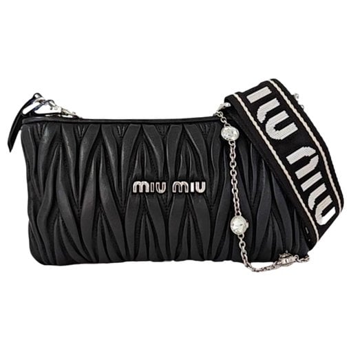Leather crossbody bag