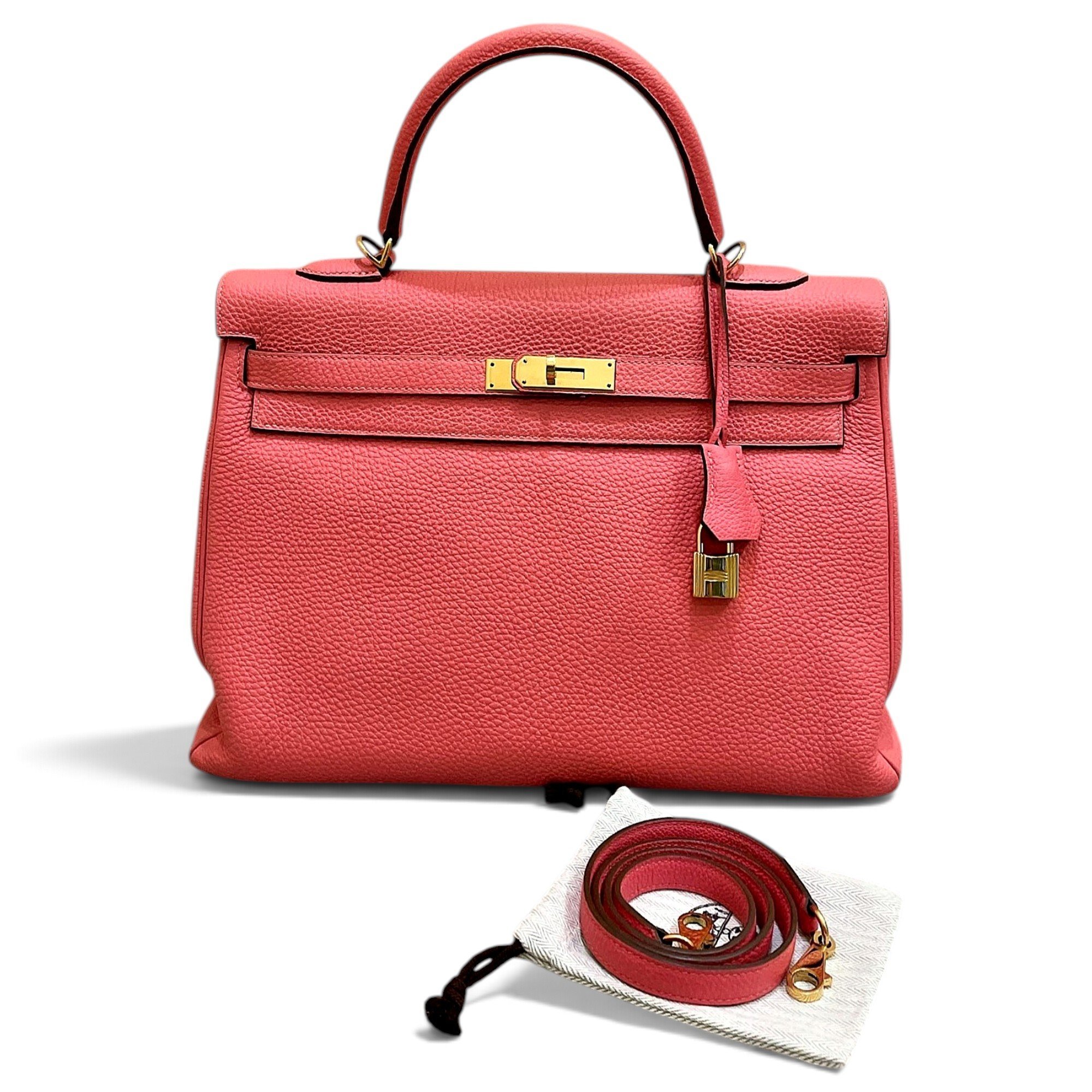 Kelly 35 leather handbag