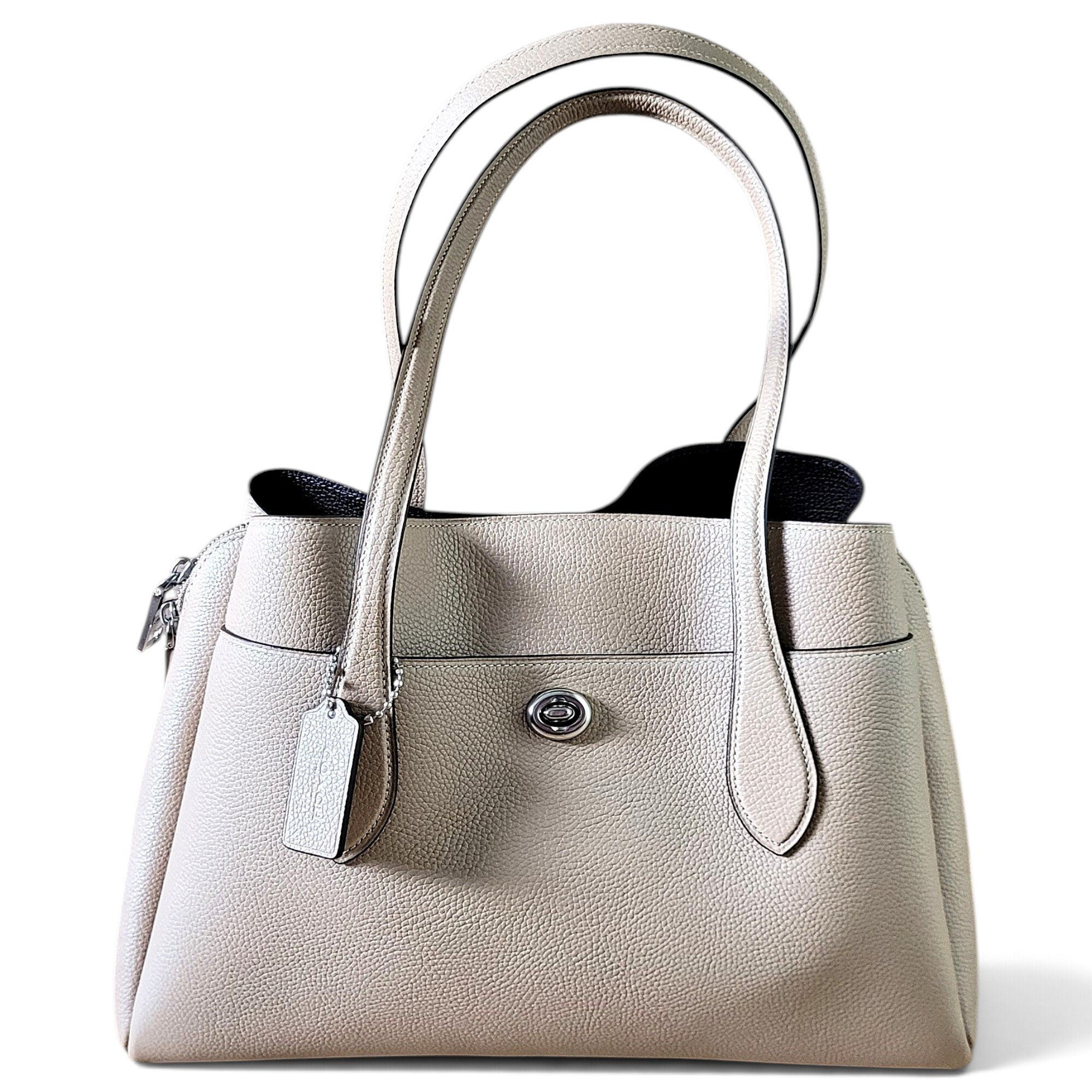 Leather handbag