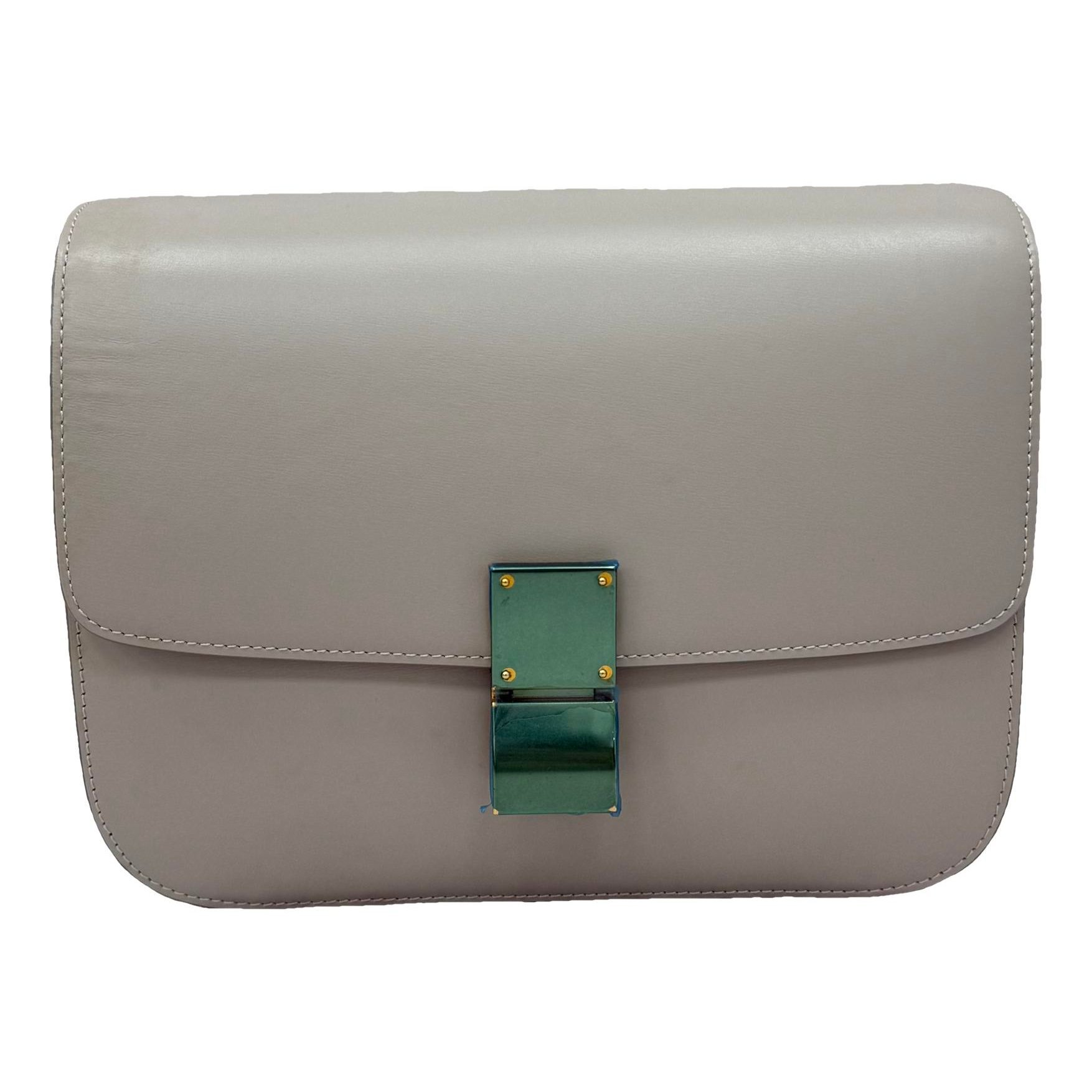 Classic leather handbag