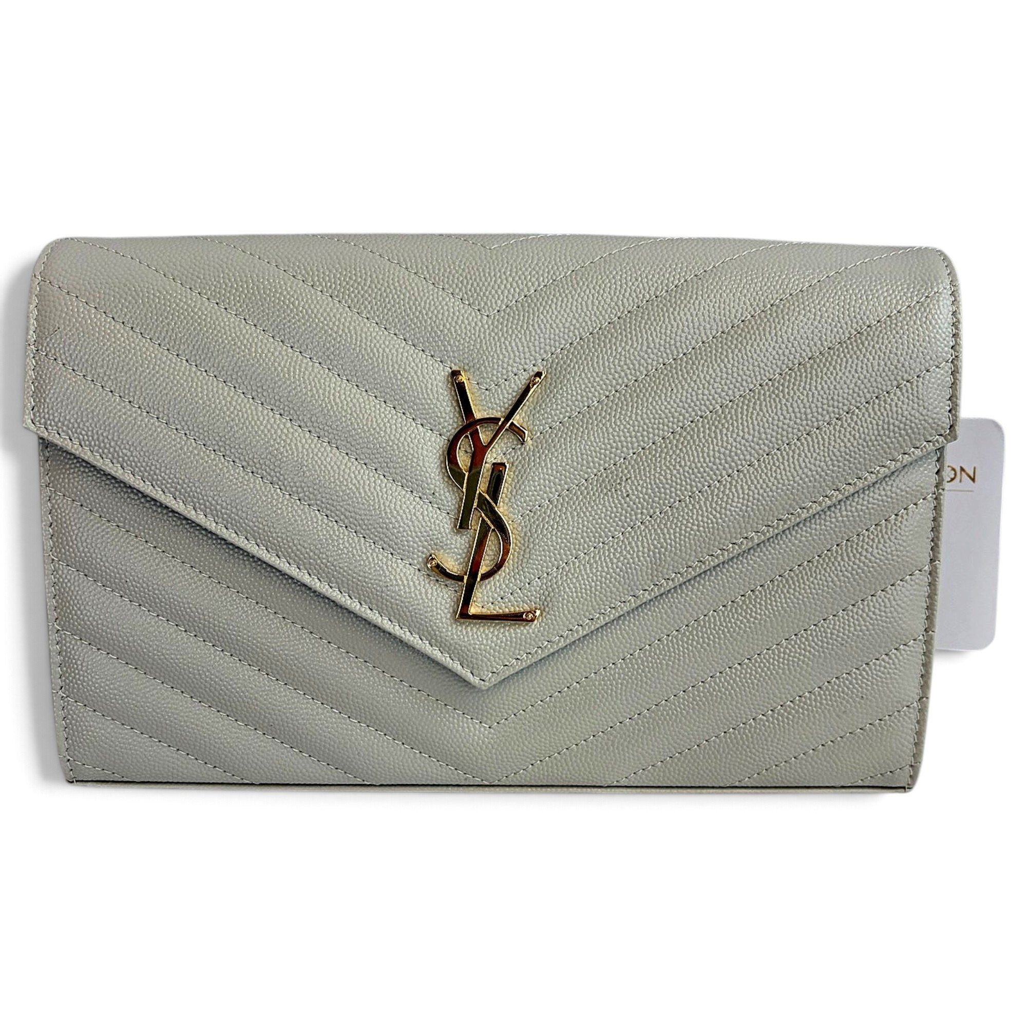 Envelope leather crossbody bag