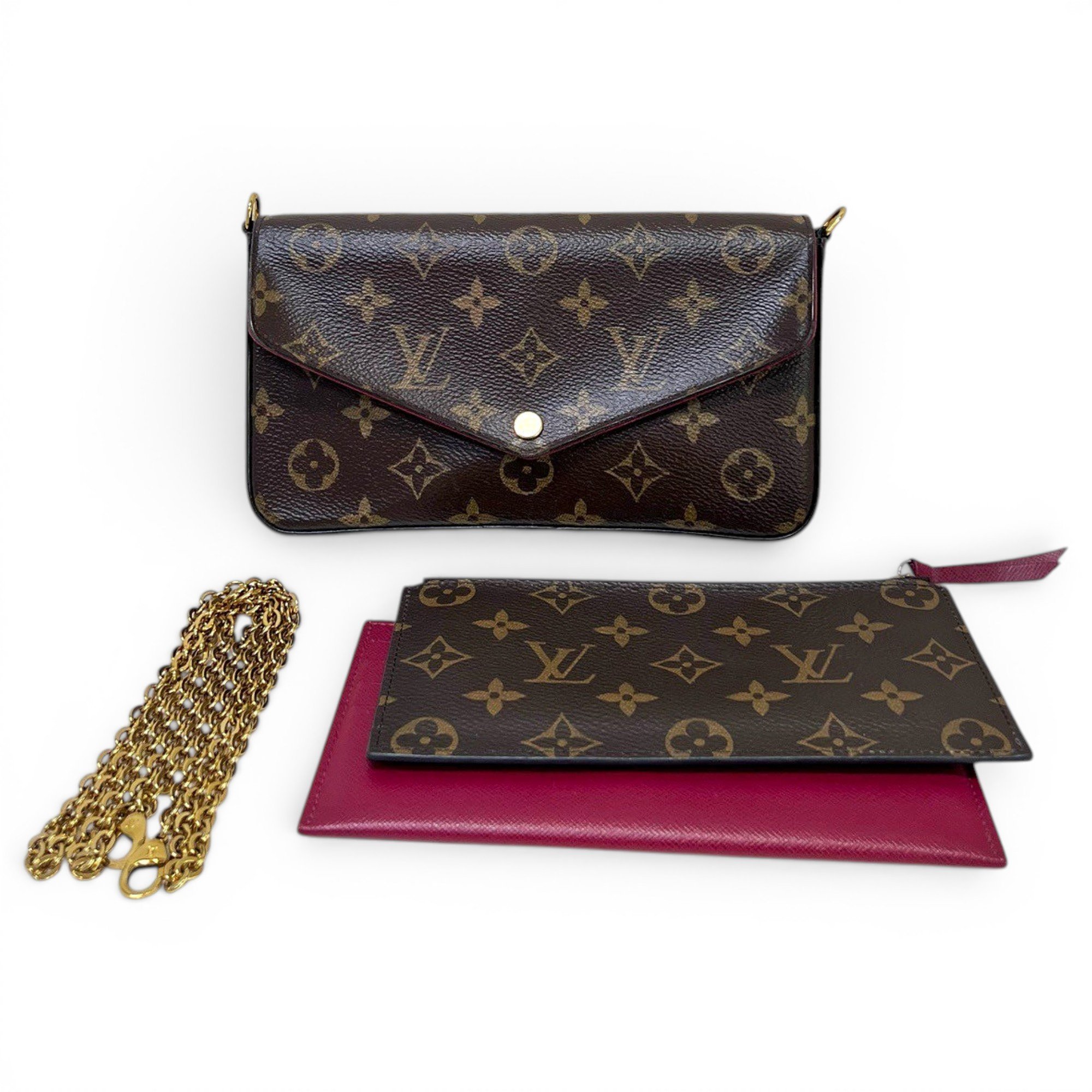 Félicie leather crossbody bag