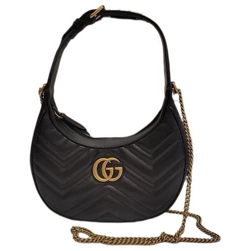 GG Marmont Animalier leather handbag