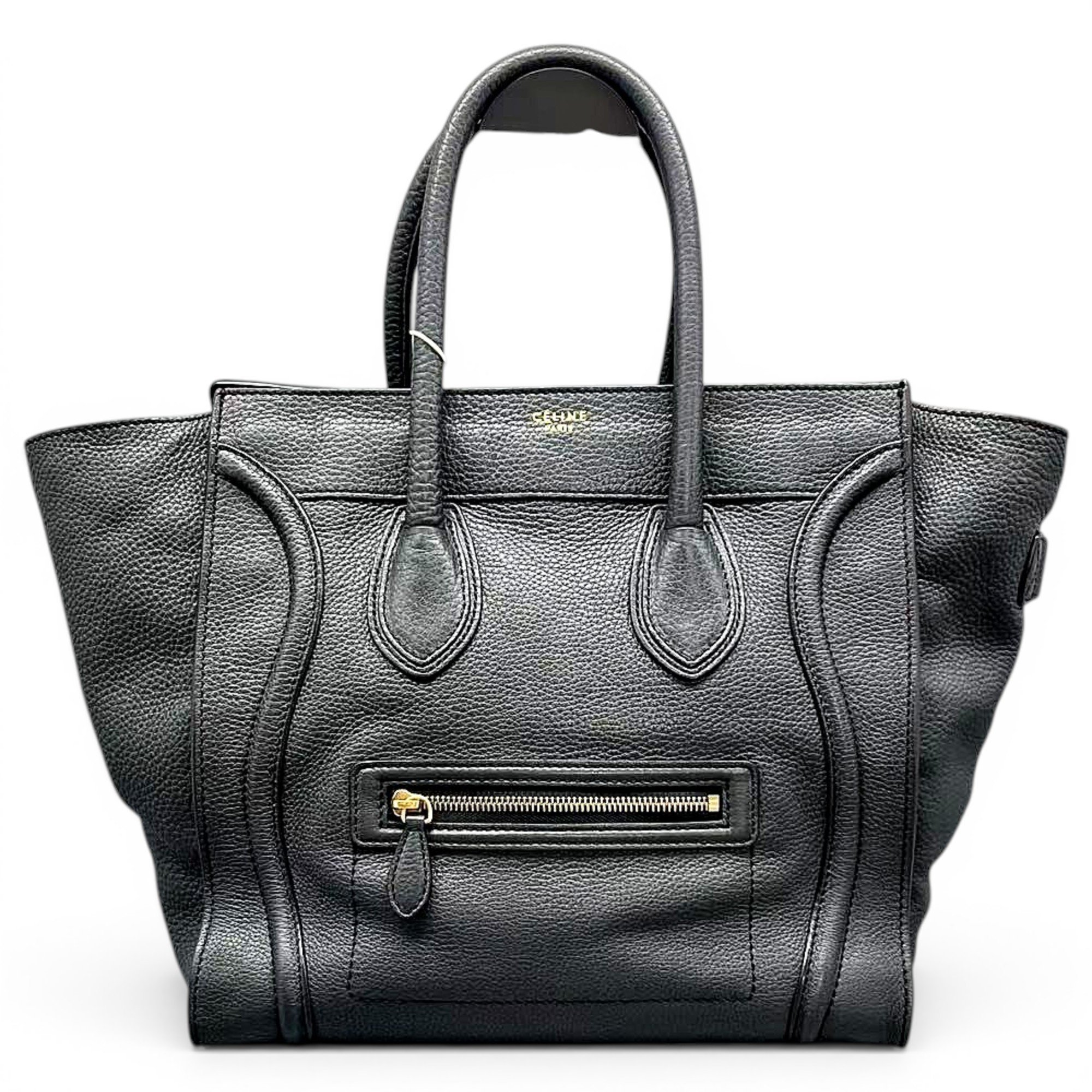 Luggage leather handbag