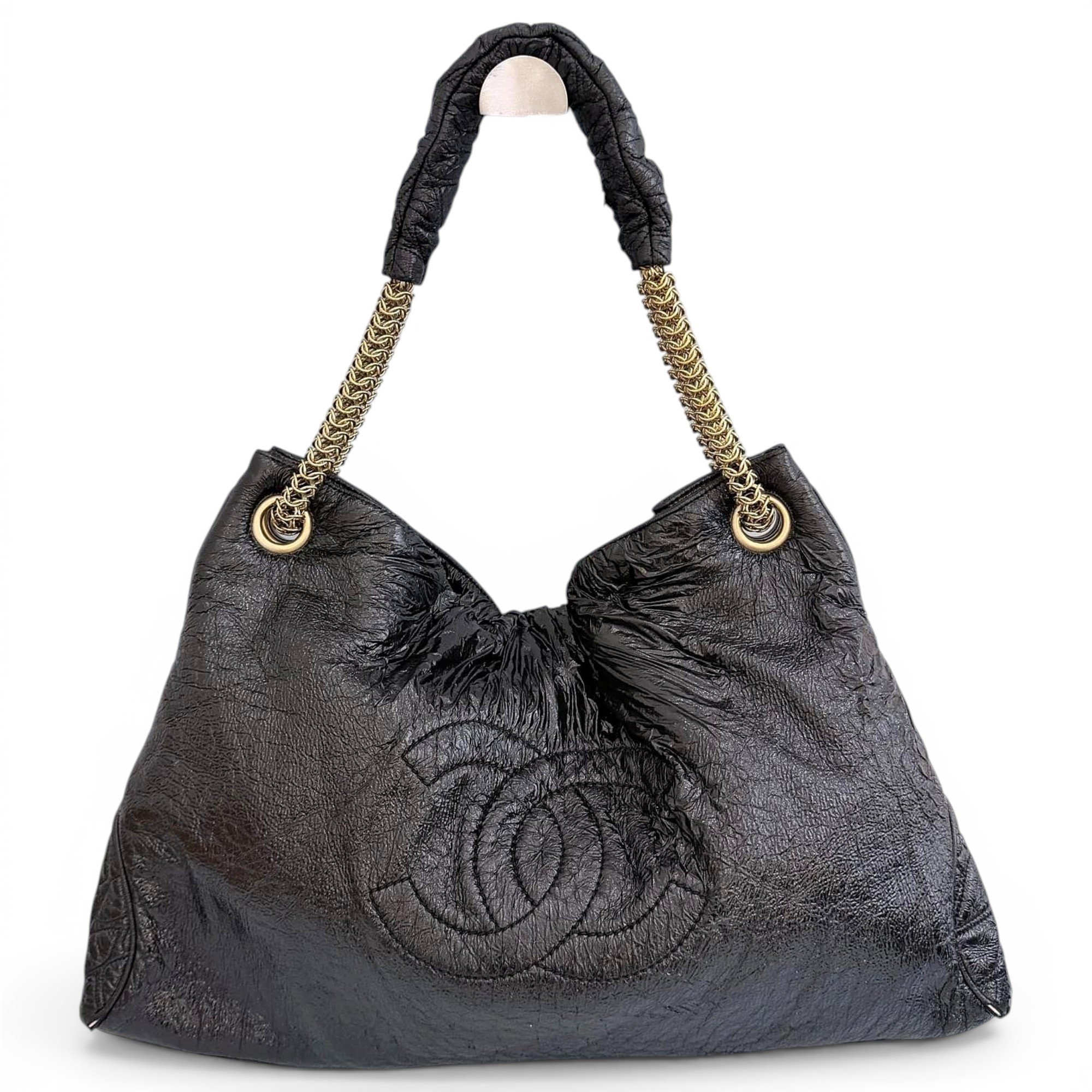 Leather tote