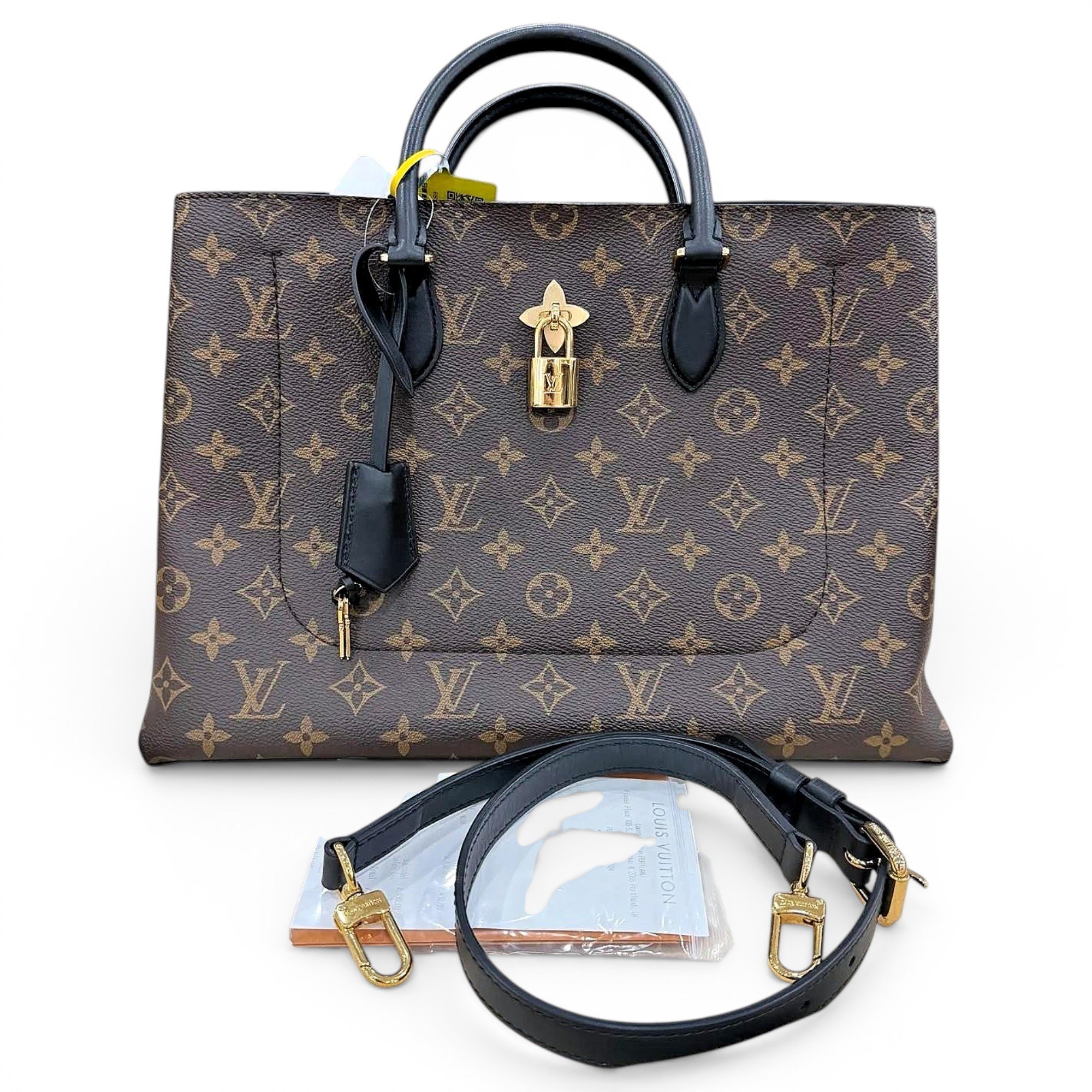 Leather tote