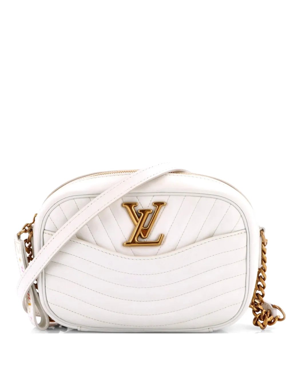 New Wave Camera Bag Quilted Leather crossbody bag
