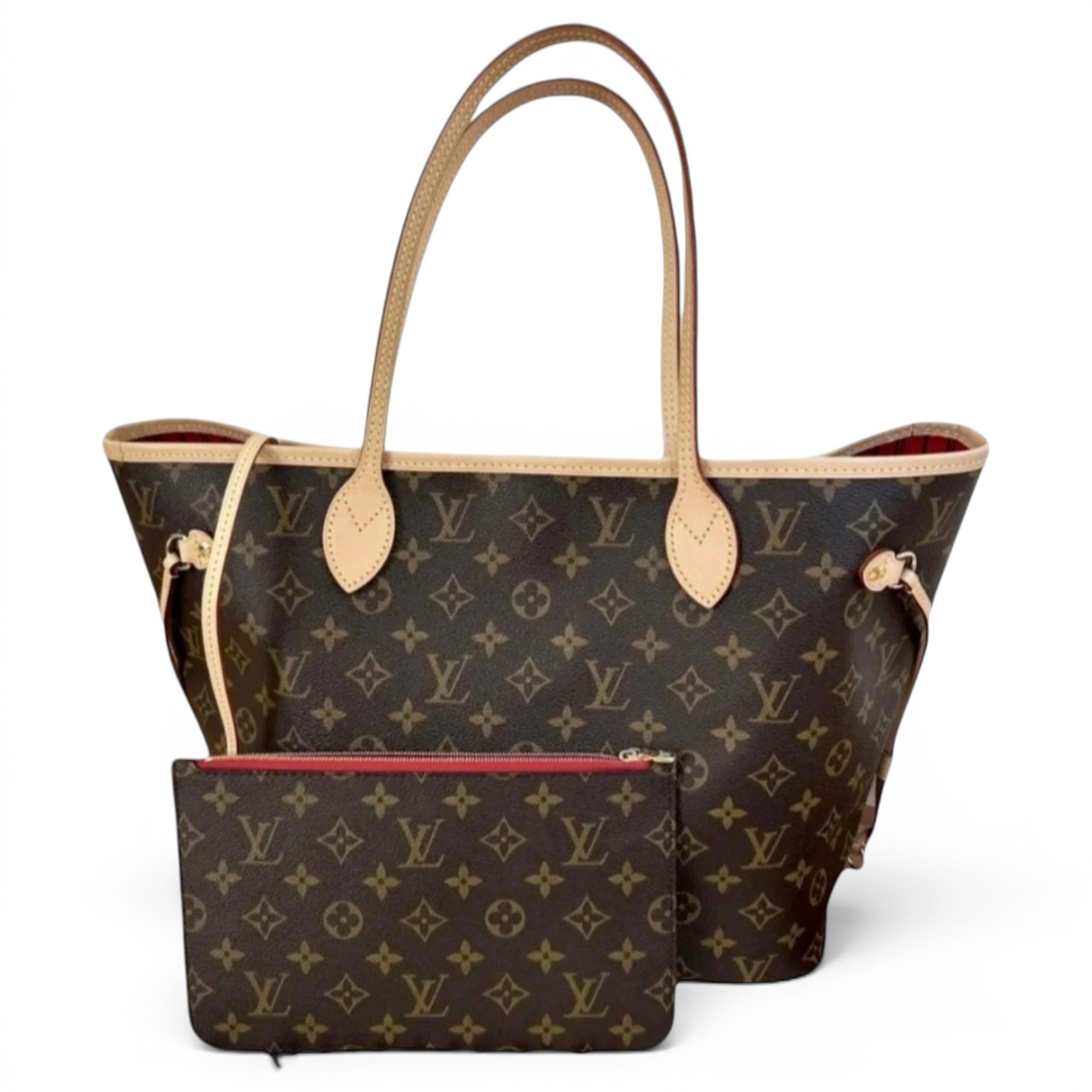 Neverfull leather tote